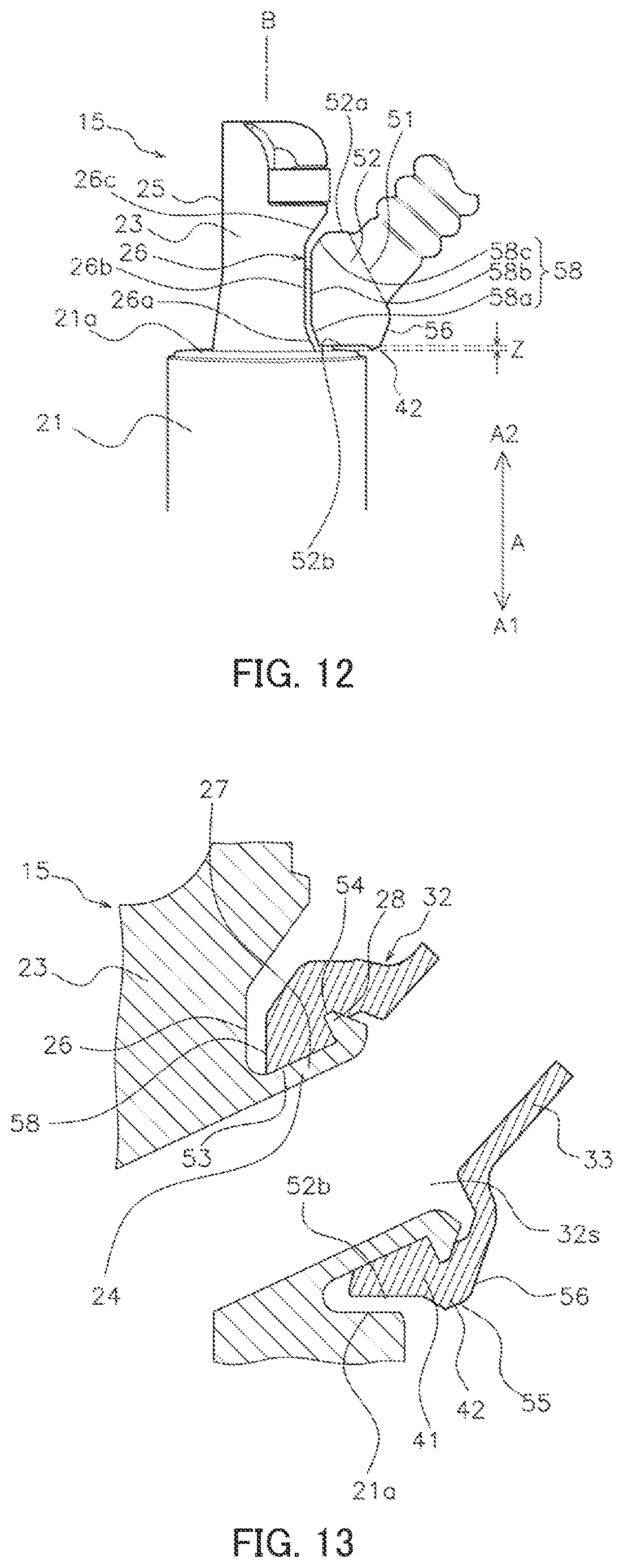 Patent US12611999 Figure 8 – Drive device and boot