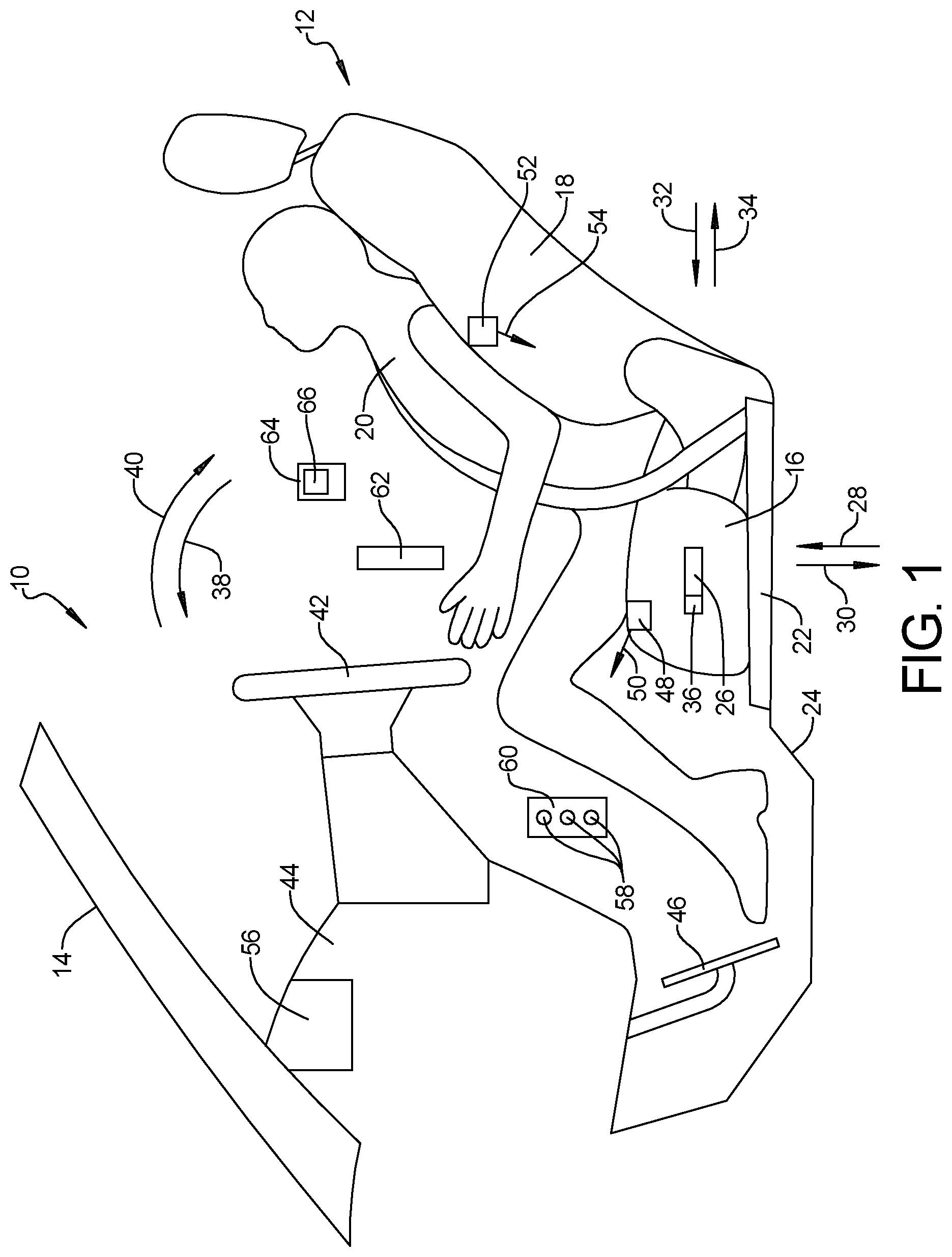 Patent US12612001 Figure 1 – Customer-centric portable personal seat comfort preferences