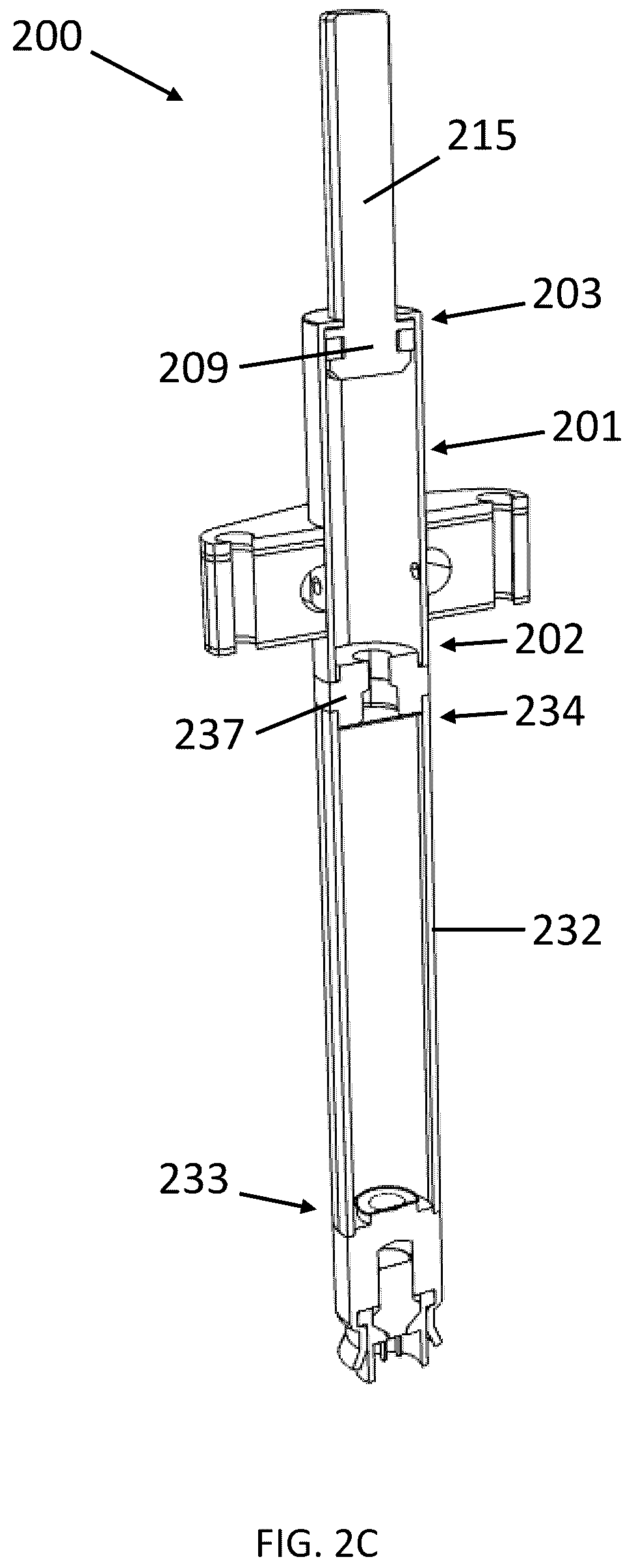 Patent US12612009 Figure 6 – Vehicle hood lifter and airbag assembly