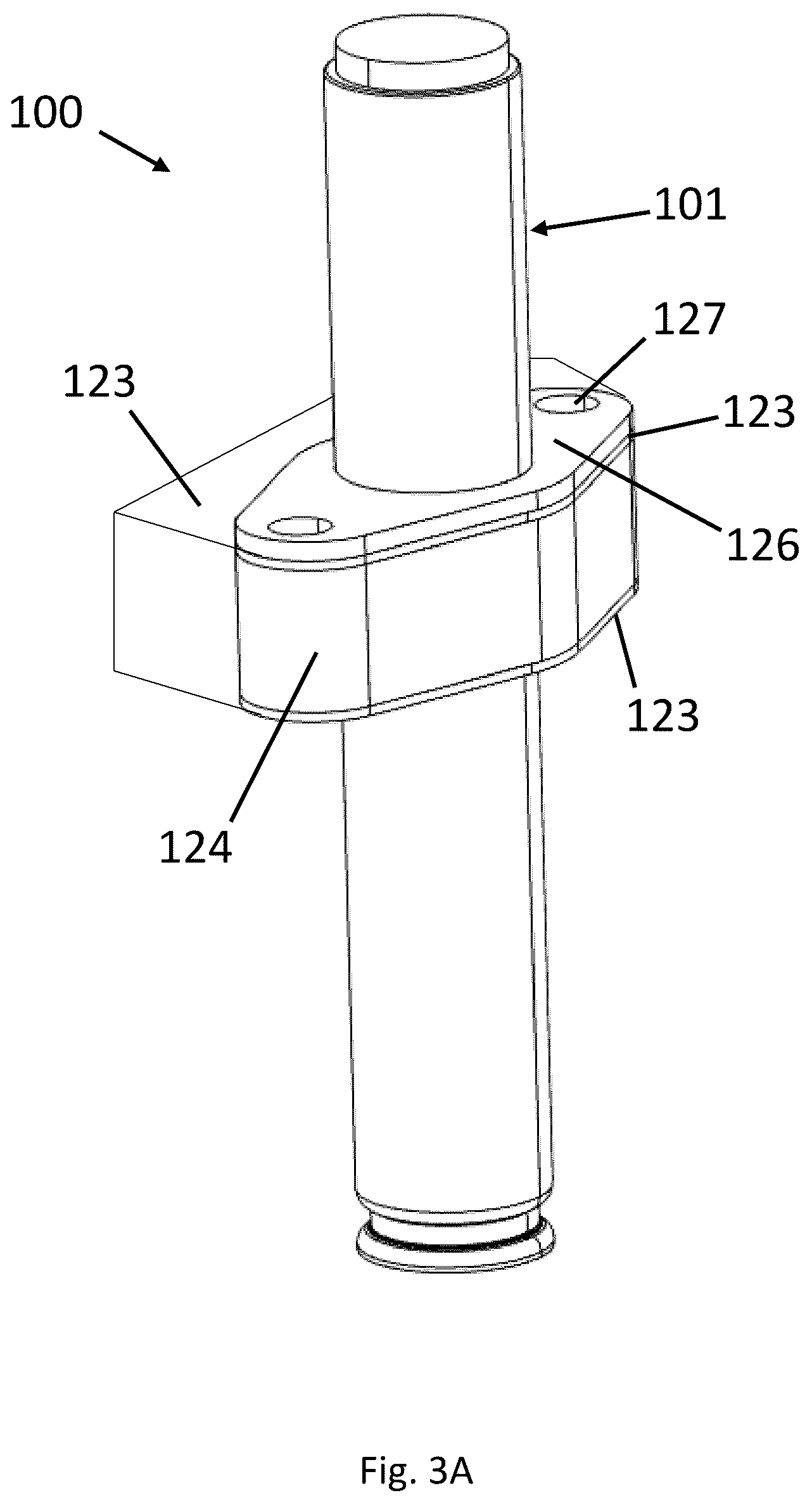 Patent US12612009 Figure 7 – Vehicle hood lifter and airbag assembly