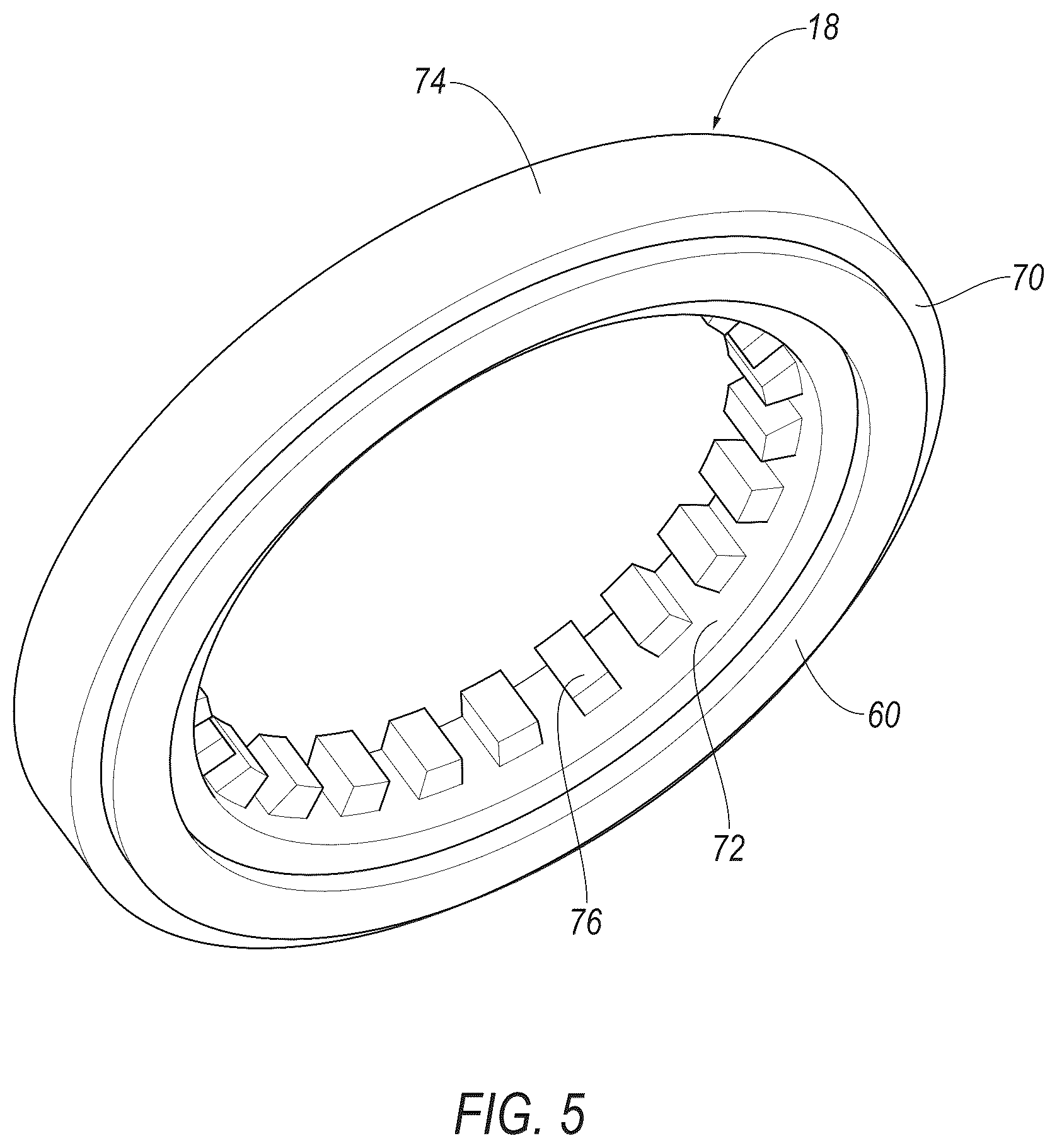 Patent US12612010 Figure 5 – Load limiting seatbelt retractor