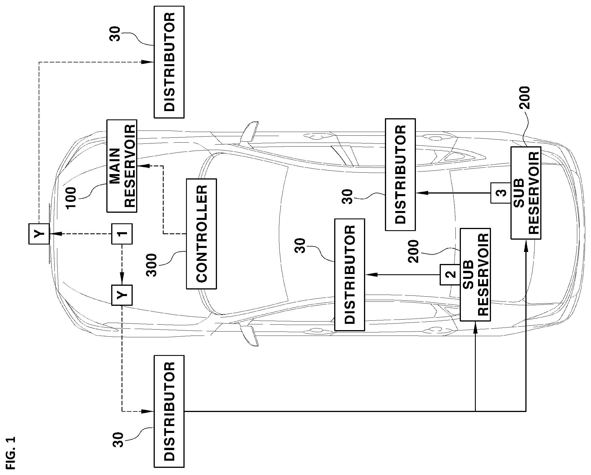 Patent US12612013 Figure 1 – Washer system for cleaning measurement unit