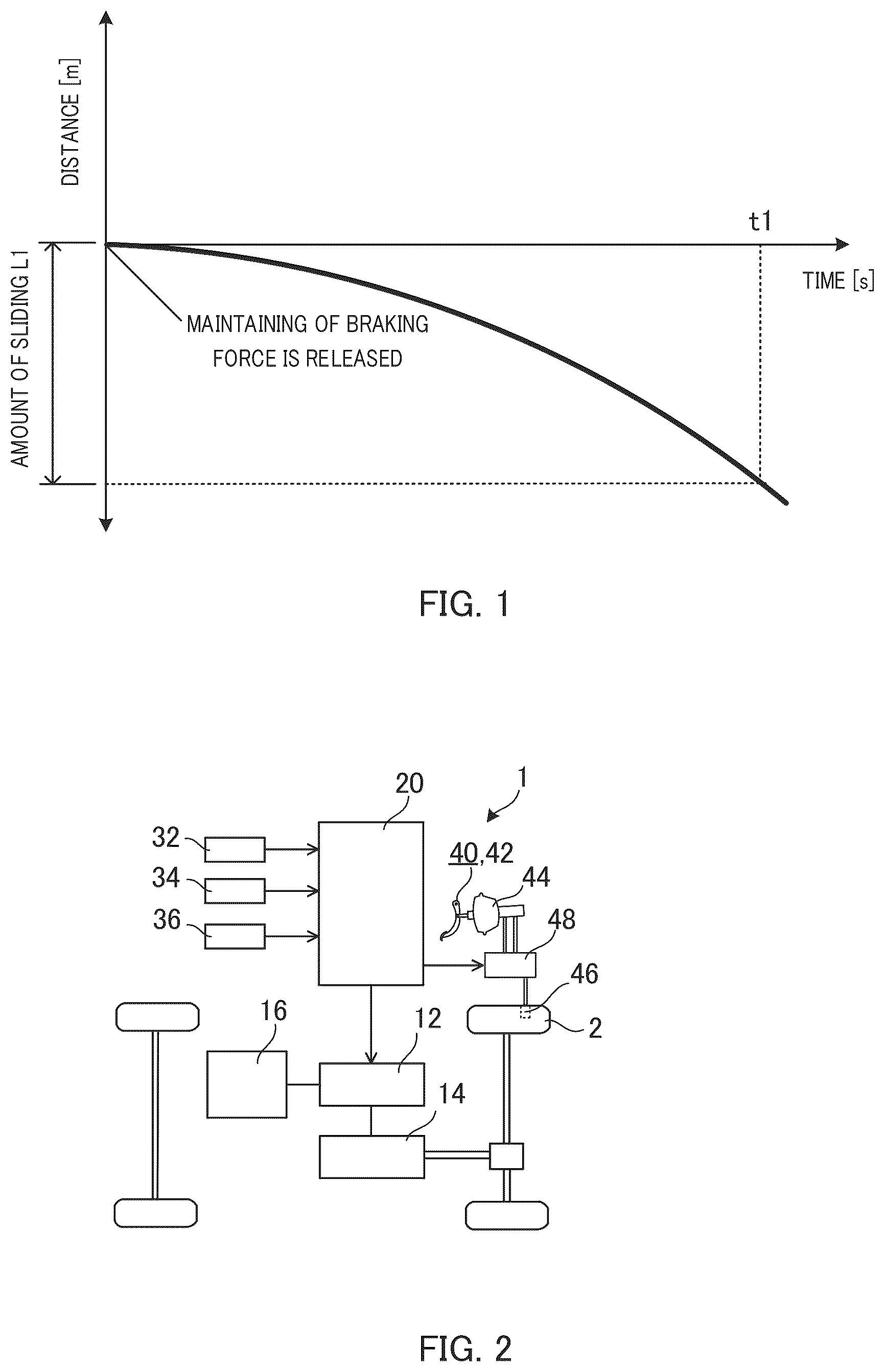Patent US12612017 Figure 1 – Vehicle control device and vehicle