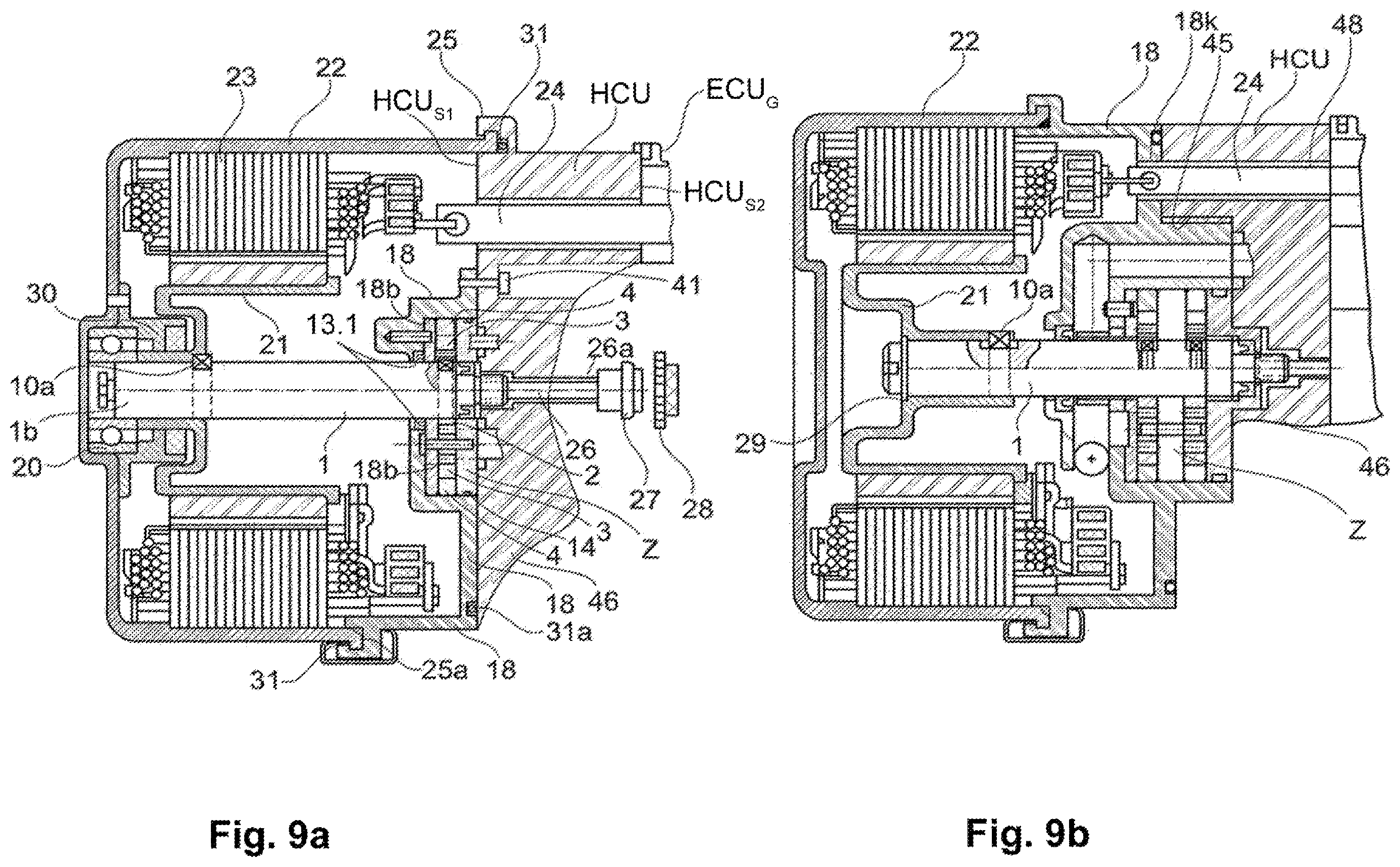 Patent US12612021 Figure 18 – Redundant braking system having pressure supply for electric vehicles and vehicles having autonomous driving of level 3 (HAD) to level 4 (FAD)