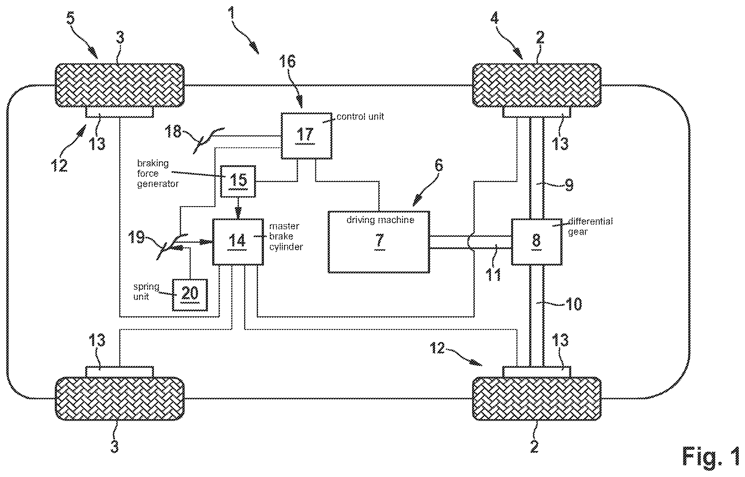 Patent US12612022 Figure 1 – Method for operating a motor vehicle, device, and motor vehicle