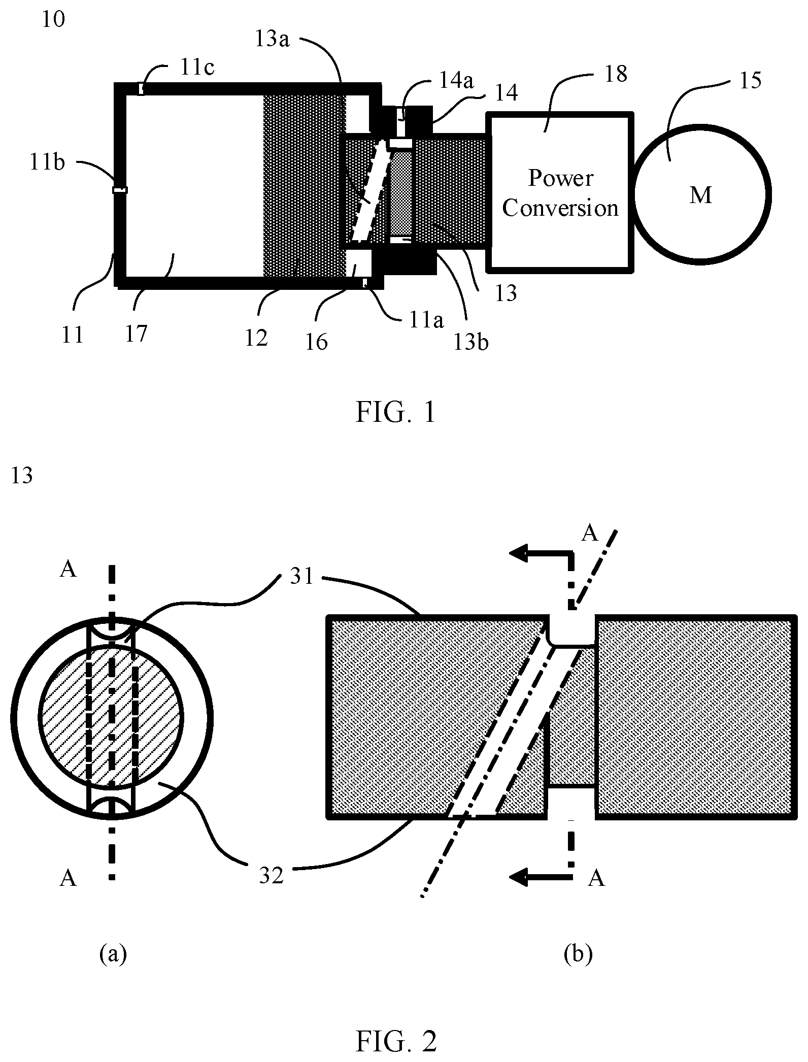 Patent US12612023 Figure 1 – Hydraulic control unit, braking system, and control method