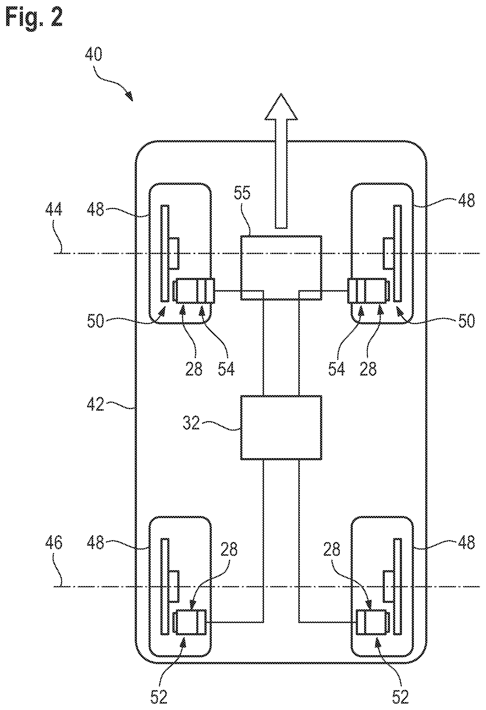 Patent US12612025 Figure 2 – Method for operating a brake system of a vehicle, and brake system