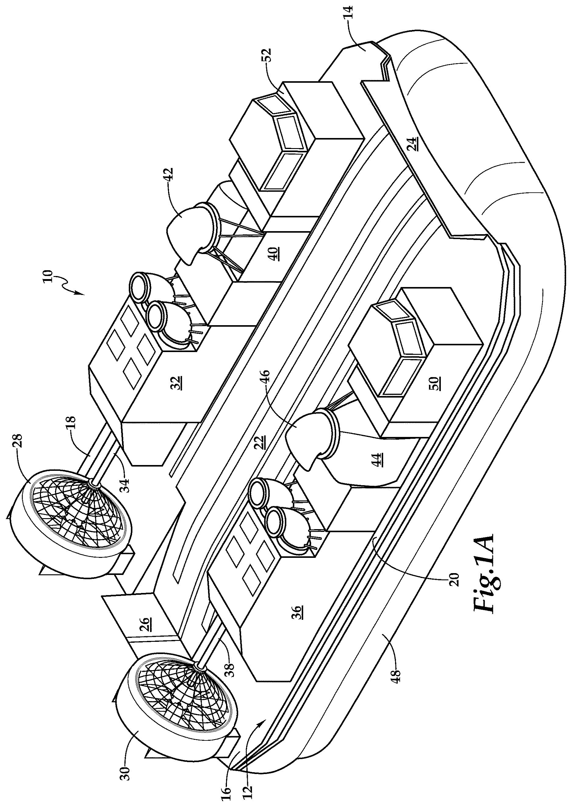 Patent US12612027 Figure 1 – Rotor assemblies for vehicle propulsion