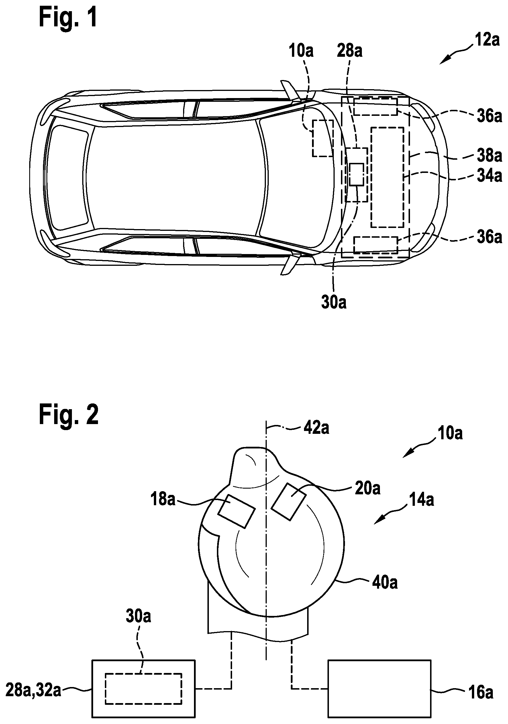 Patent US12612029 Figure 1 – Method for operating a vehicle operating device, and vehicle operating device