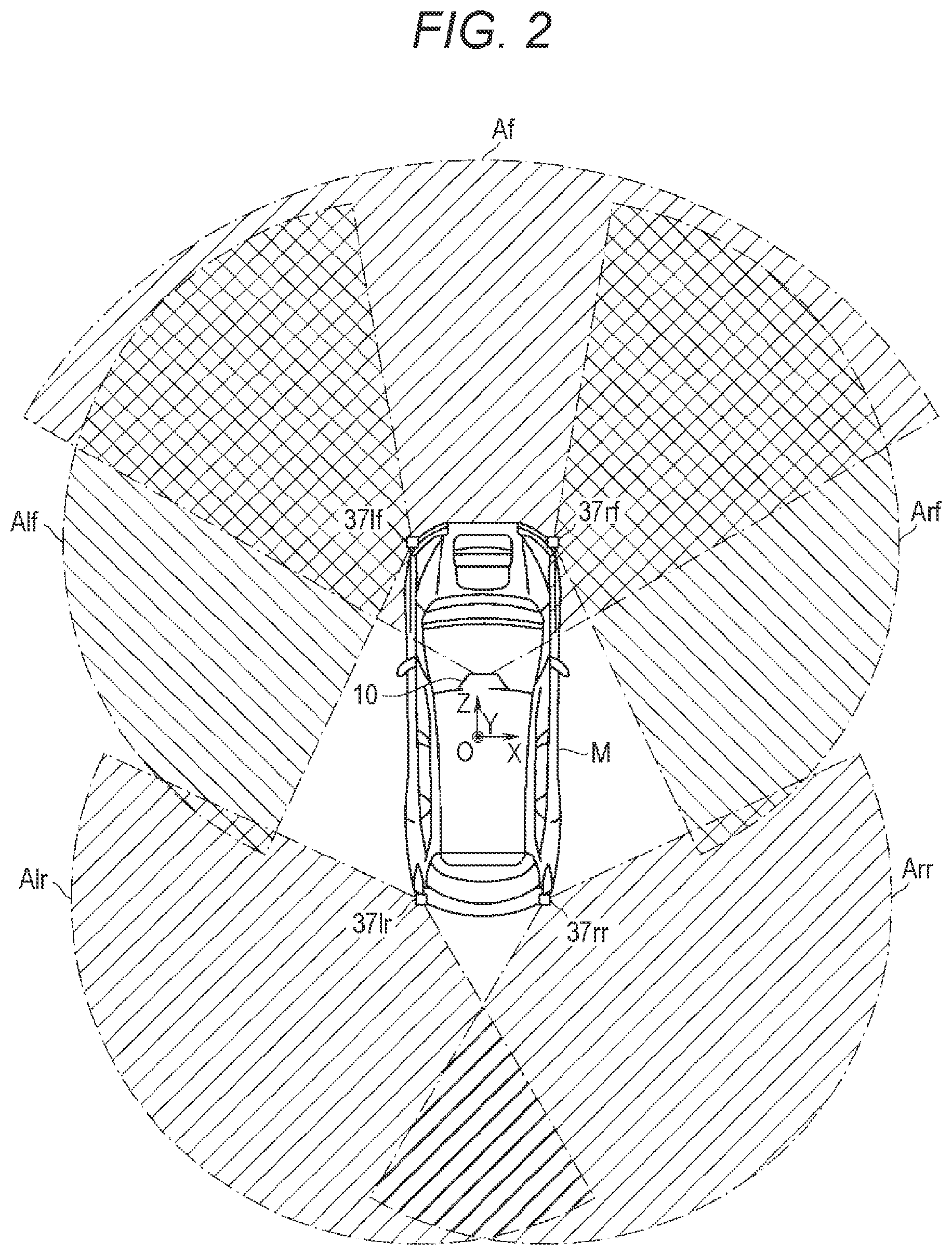 Patent US12612038 Figure 2 – Vehicle drive assist apparatus