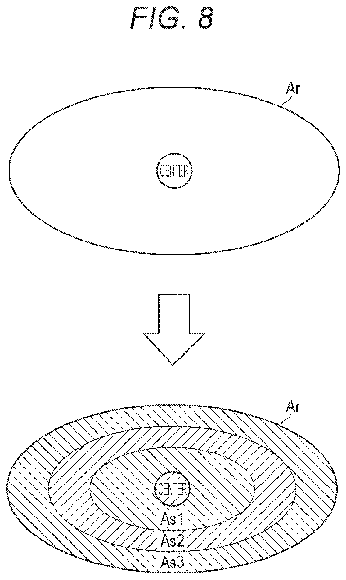 Patent US12612038 Figure 8 – Vehicle drive assist apparatus
