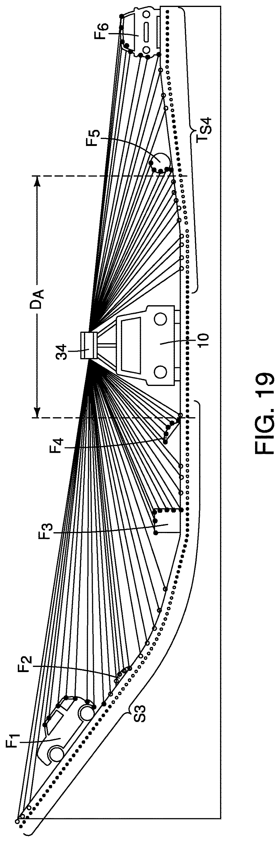 Patent US12612046 Figure 12 – Vehicle drivable area detection system configured to detect data representing vertical obstacles and a drivable area from a point cloud and provide the data to a driver assist component