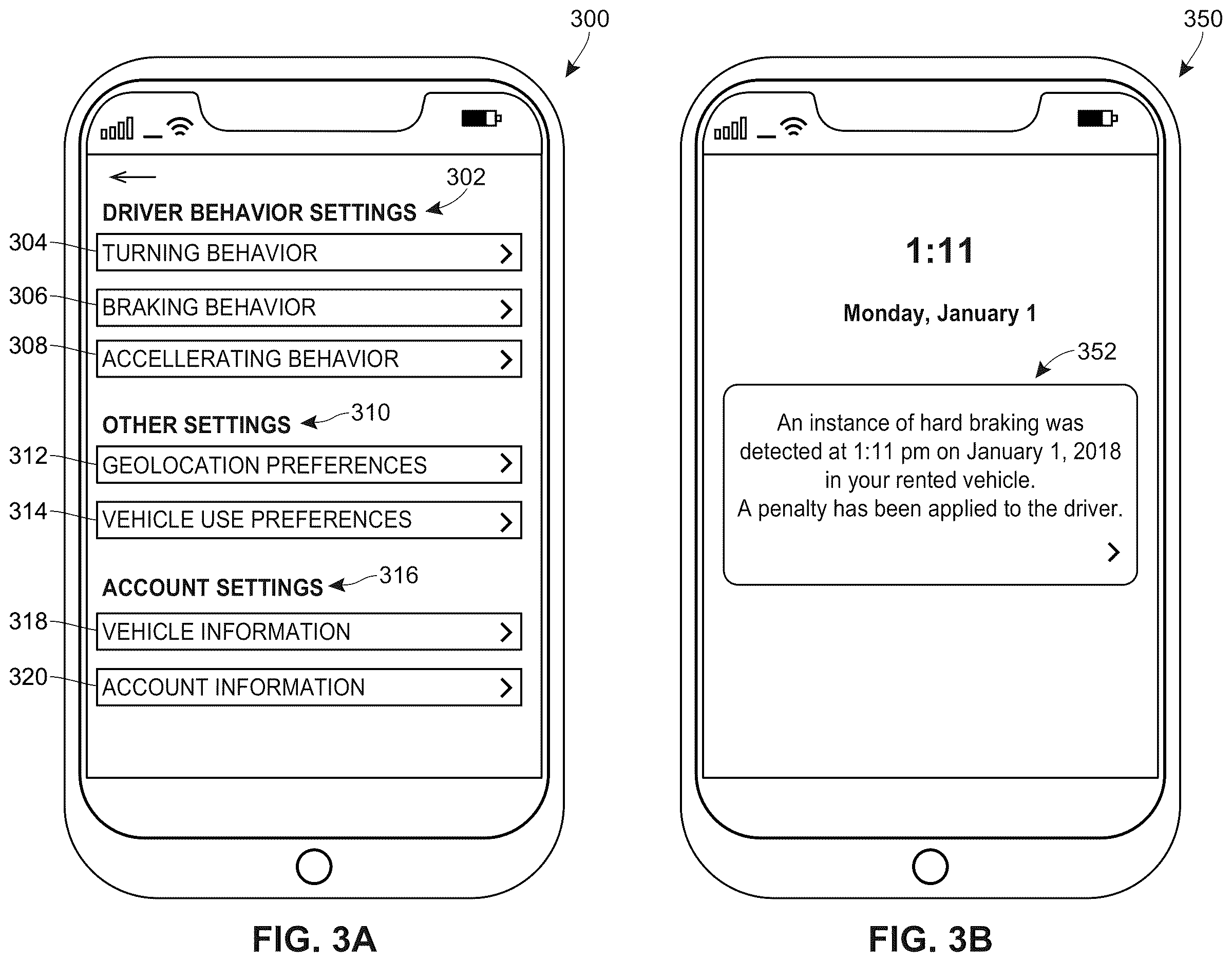 Patent US12612050 Figure 3 – Determining acceptable driving behavior based on vehicle specific characteristics