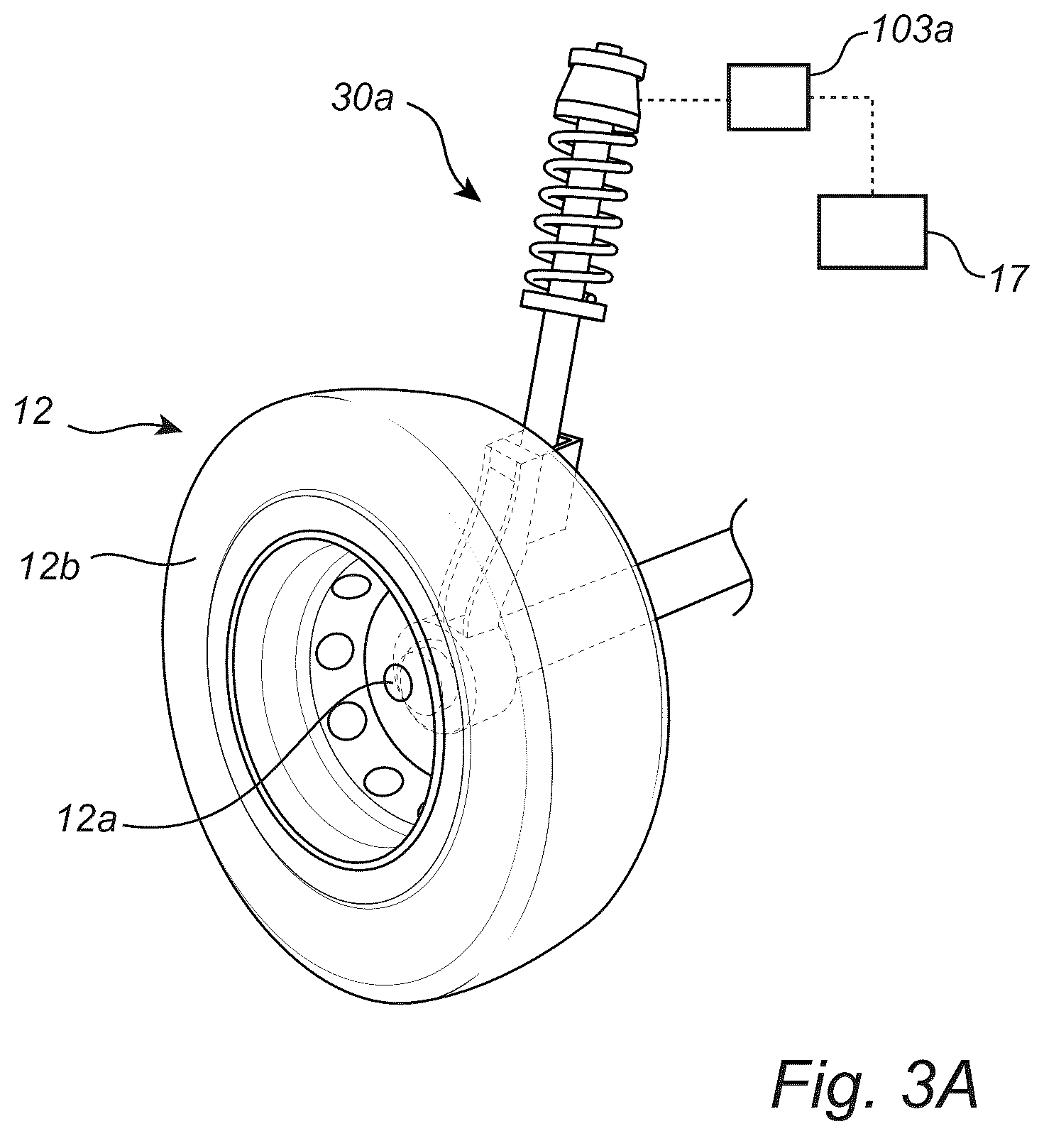 Patent US12612054 Figure 3 – Method for reducing the risk of vehicle tire rupture