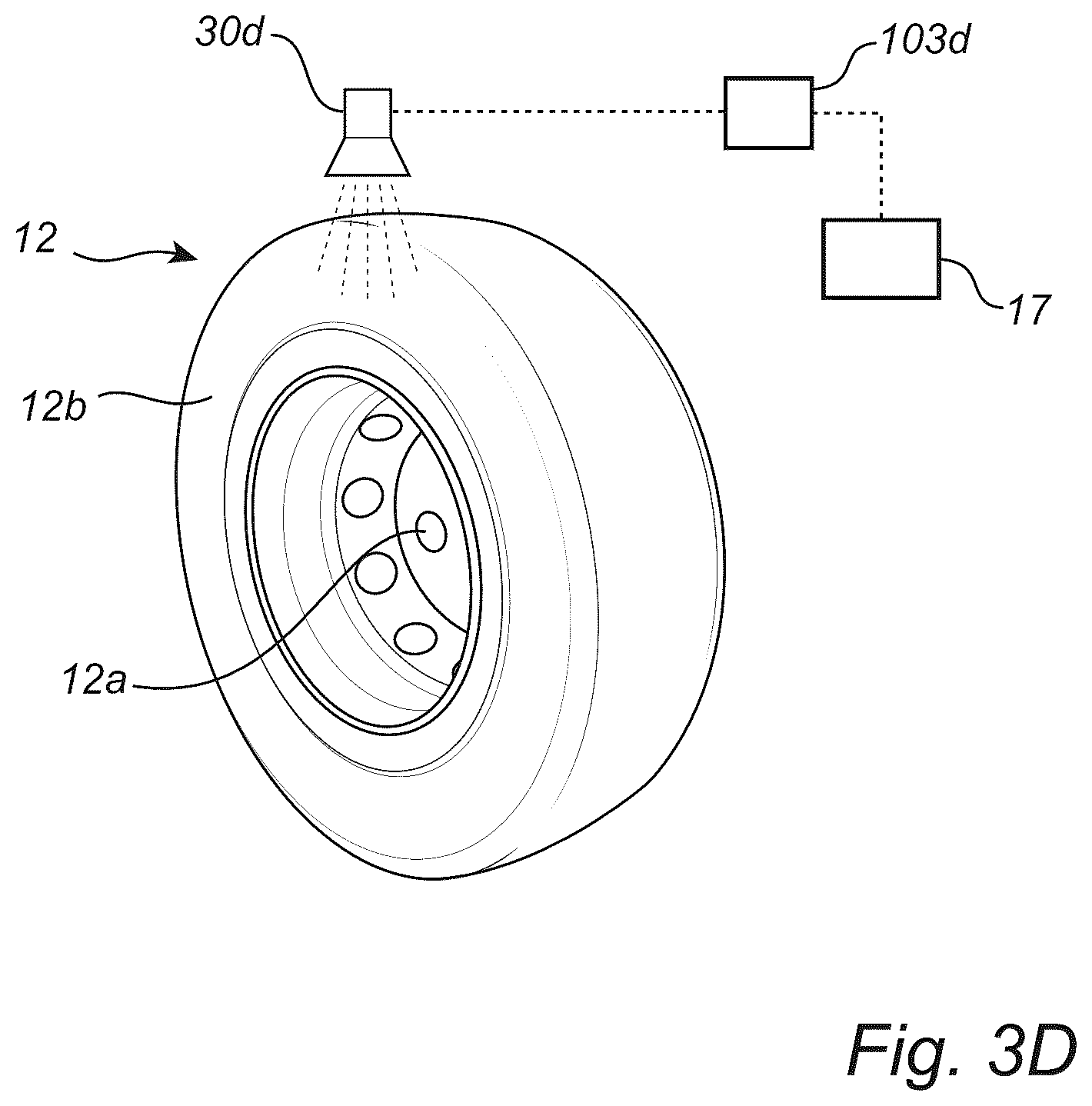 Patent US12612054 Figure 6 – Method for reducing the risk of vehicle tire rupture