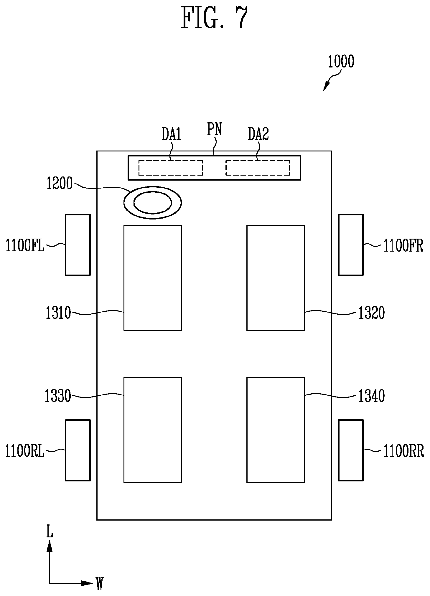 Patent US12612063 Figure 7 – Vehicle control system
