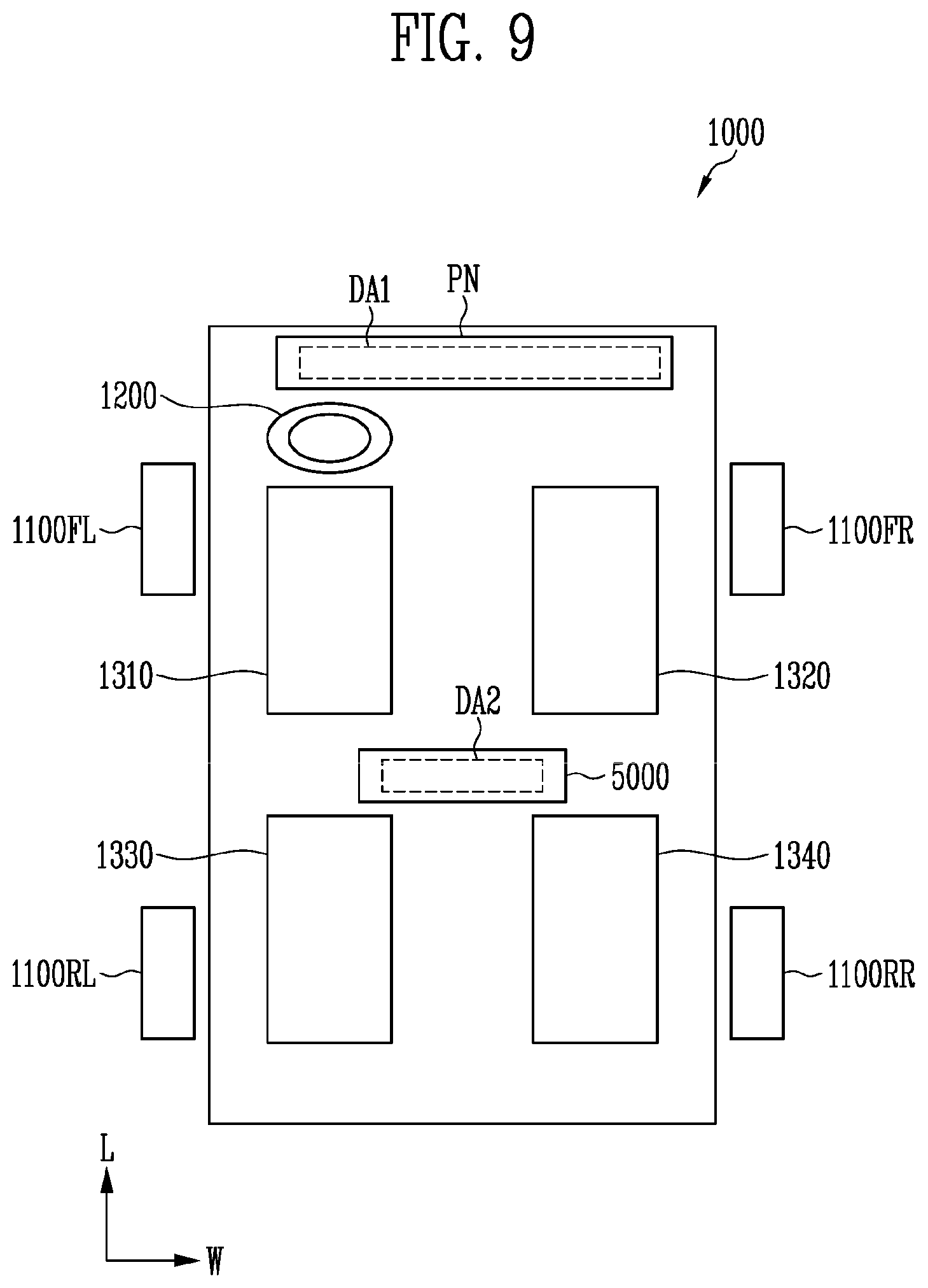 Patent US12612063 Figure 9 – Vehicle control system