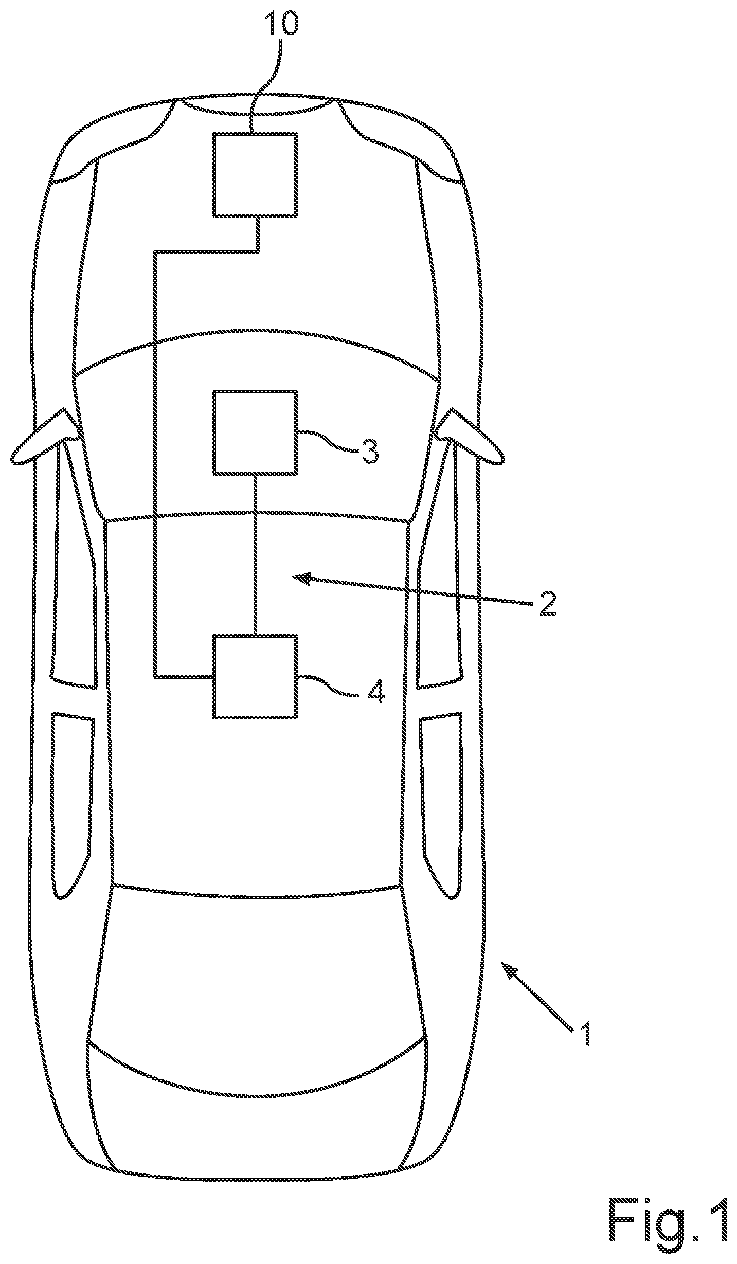 Patent US12612064 Figure 1 – Guiding a vehicle based on gaze tracking data