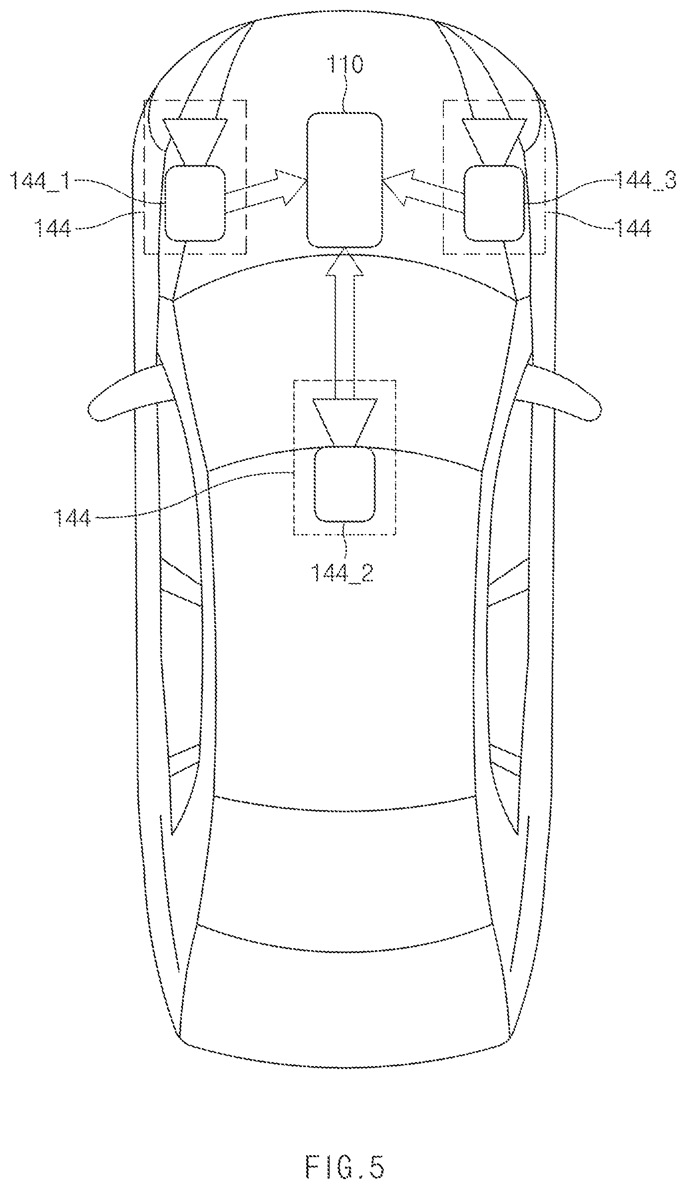 Patent US12612065 Figure 5 – Vehicle control system and method using risk analysis of a road section and beacon data