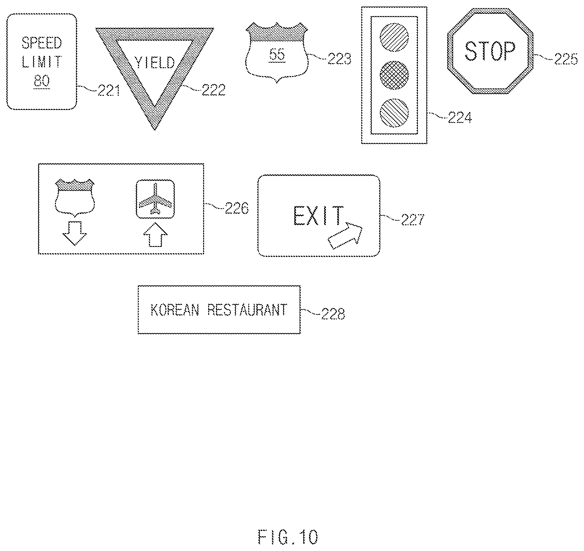 Patent US12612065 Figure 10 – Vehicle control system and method using risk analysis of a road section and beacon data