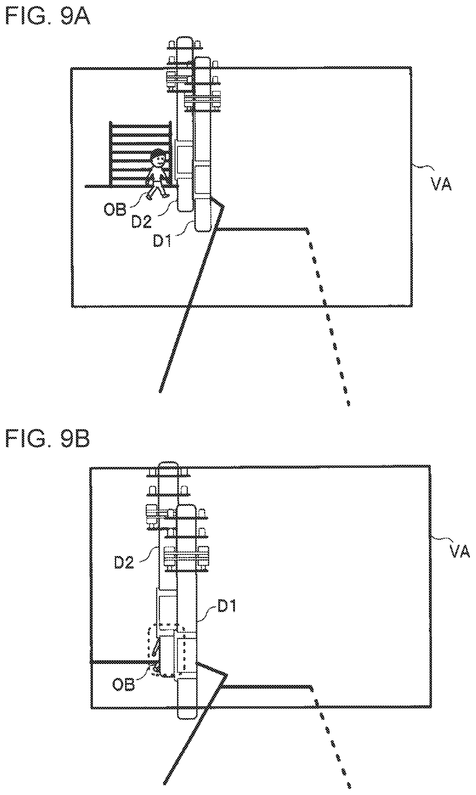 Patent US12612066 Figure 10 – Drive assist apparatus for tracking moving objects temporarily obscured by nearby stationary objects