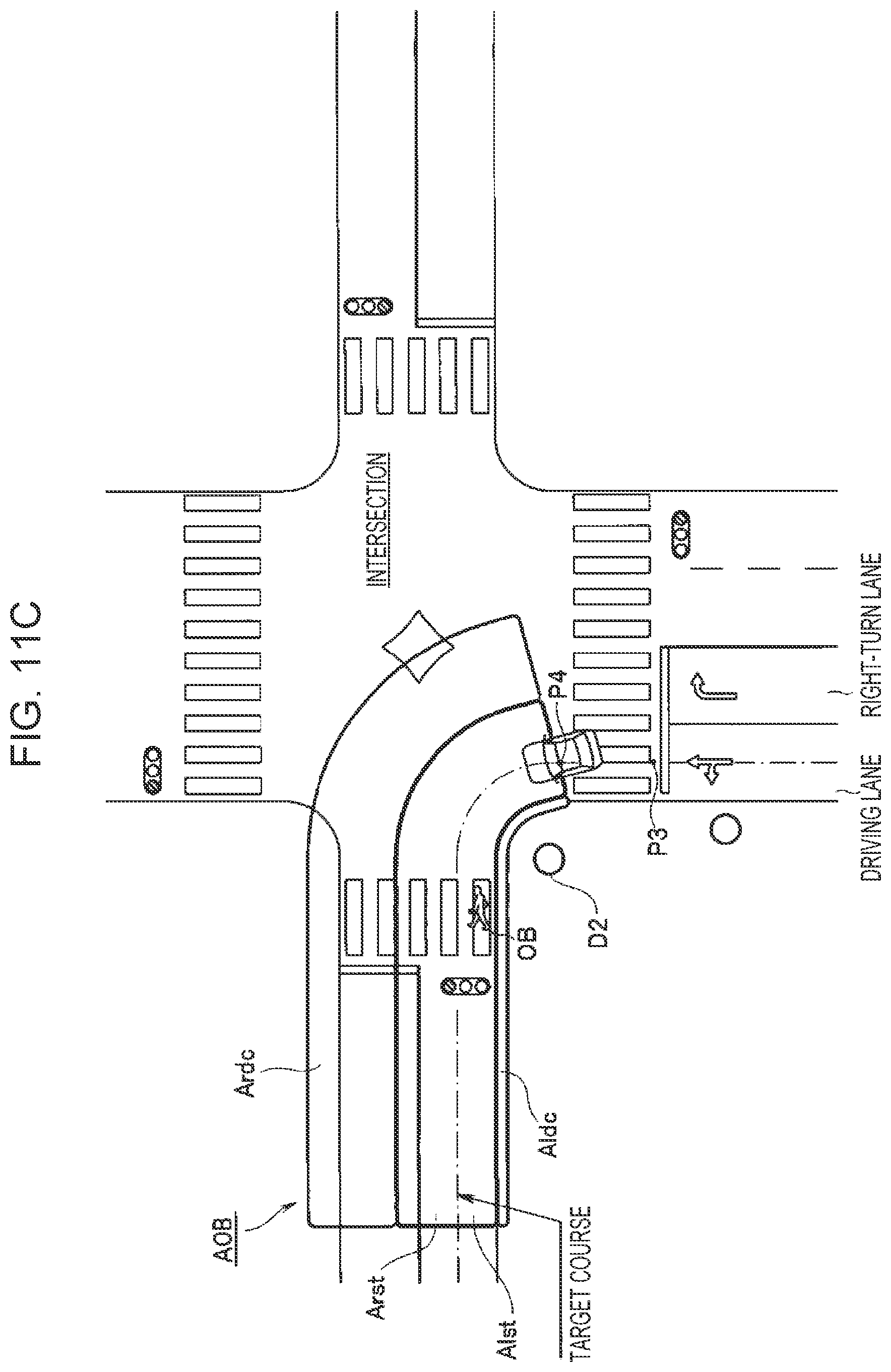 Patent US12612066 Figure 15 – Drive assist apparatus for tracking moving objects temporarily obscured by nearby stationary objects
