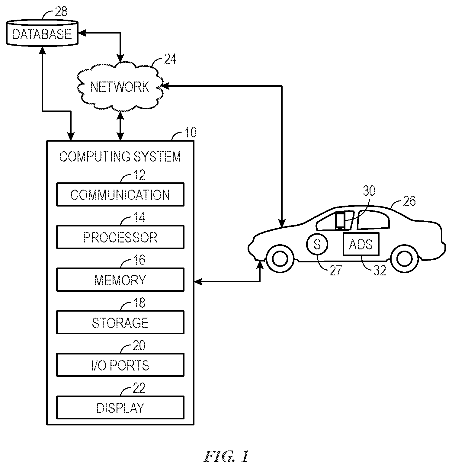 Patent US12612076 Figure 1 – Manufacturer-based autonomous driving assessment