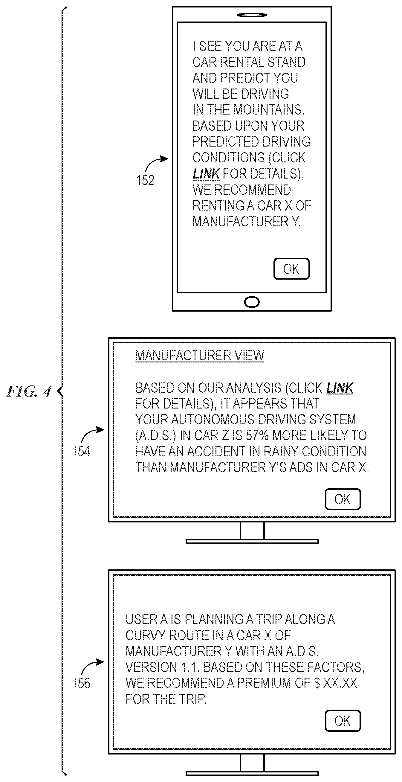 Patent US12612076 Figure 3 – Manufacturer-based autonomous driving assessment