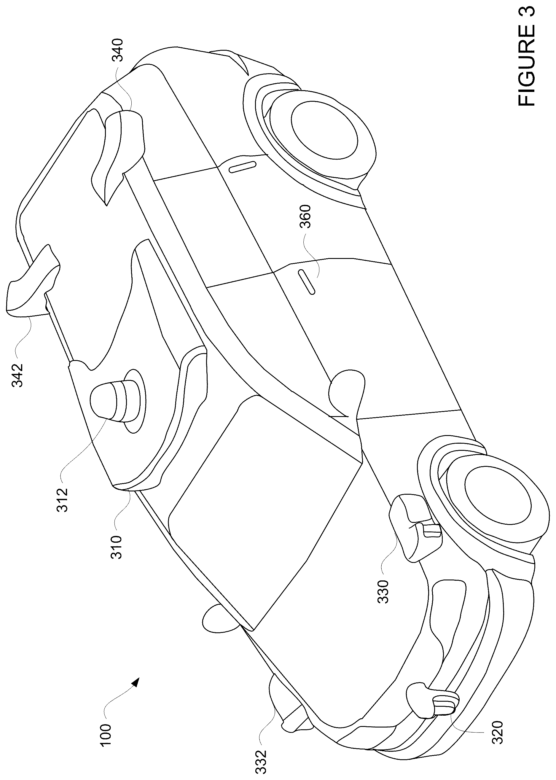 Patent US12612079 Figure 3 – Collision evaluation using a hierarchy of grids