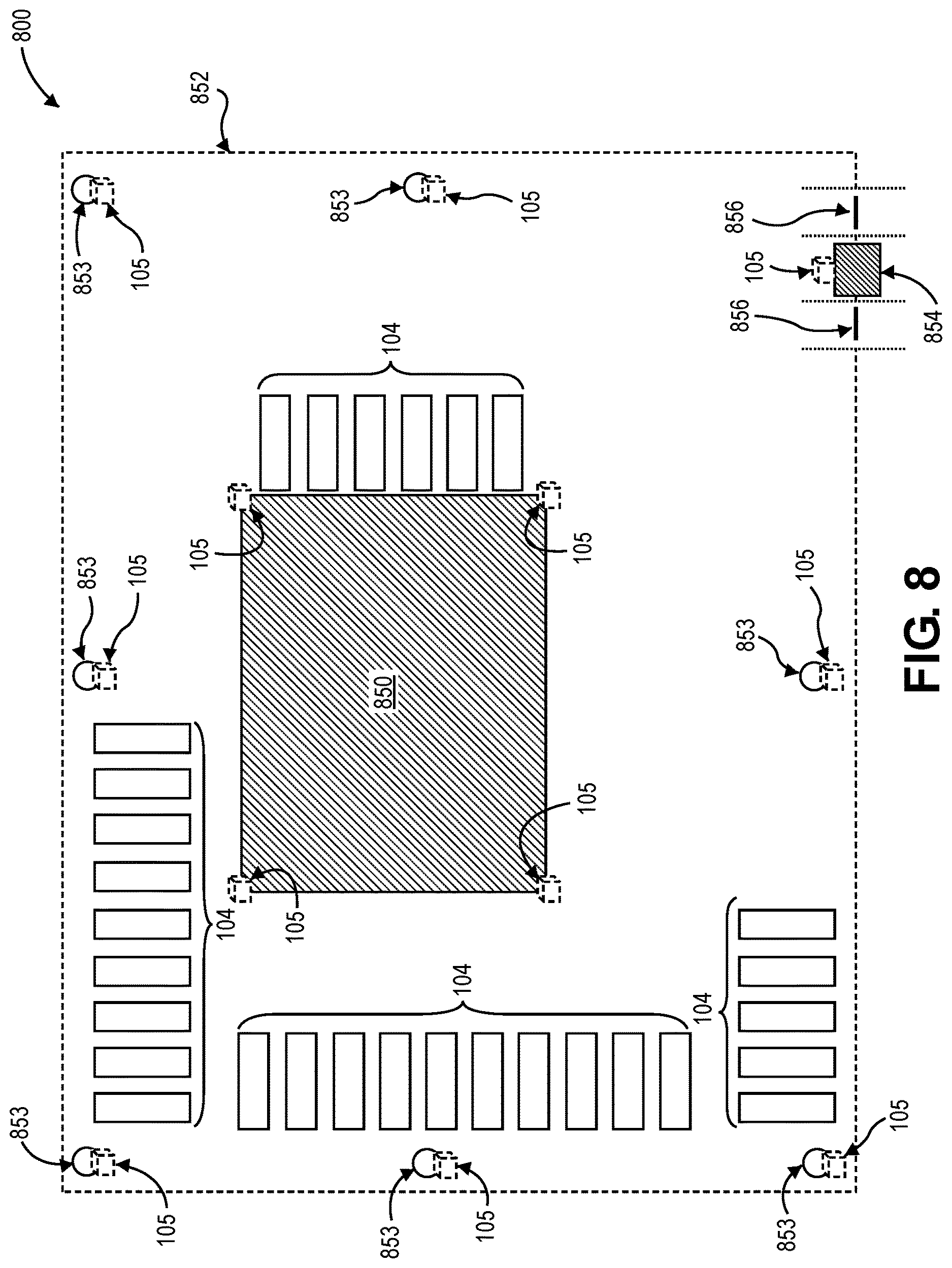Patent US12612086 Figure 10 – Compact freight sensor packages and methods of monitoring transport processes using same