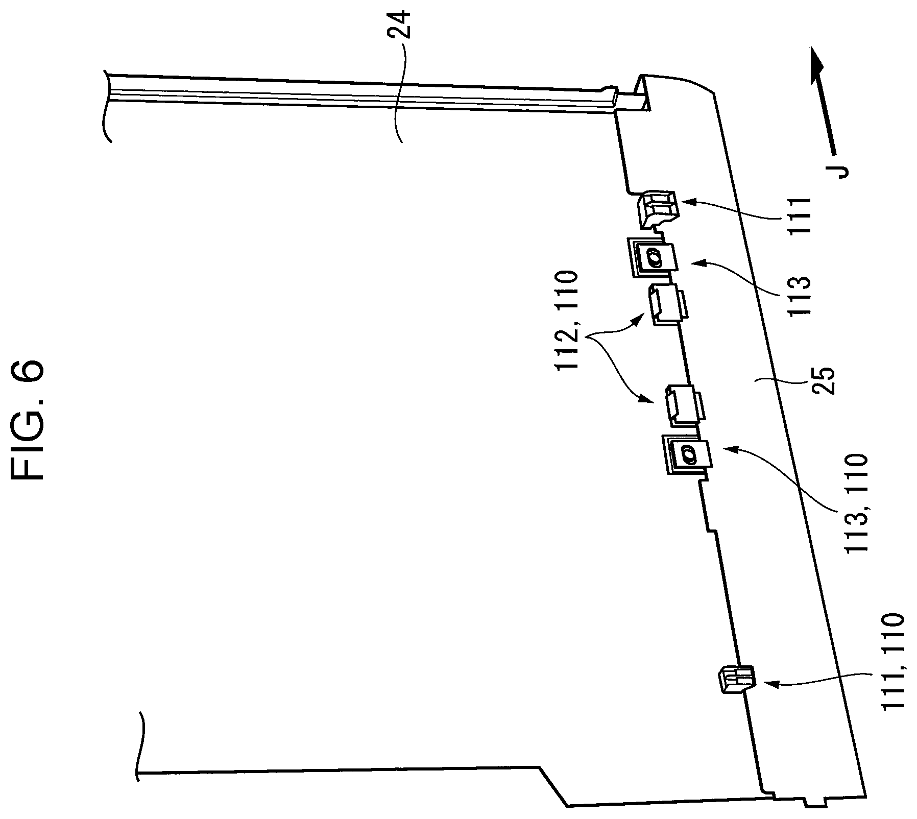 Patent US12612092 Figure 6 – Housing structure and object using the same