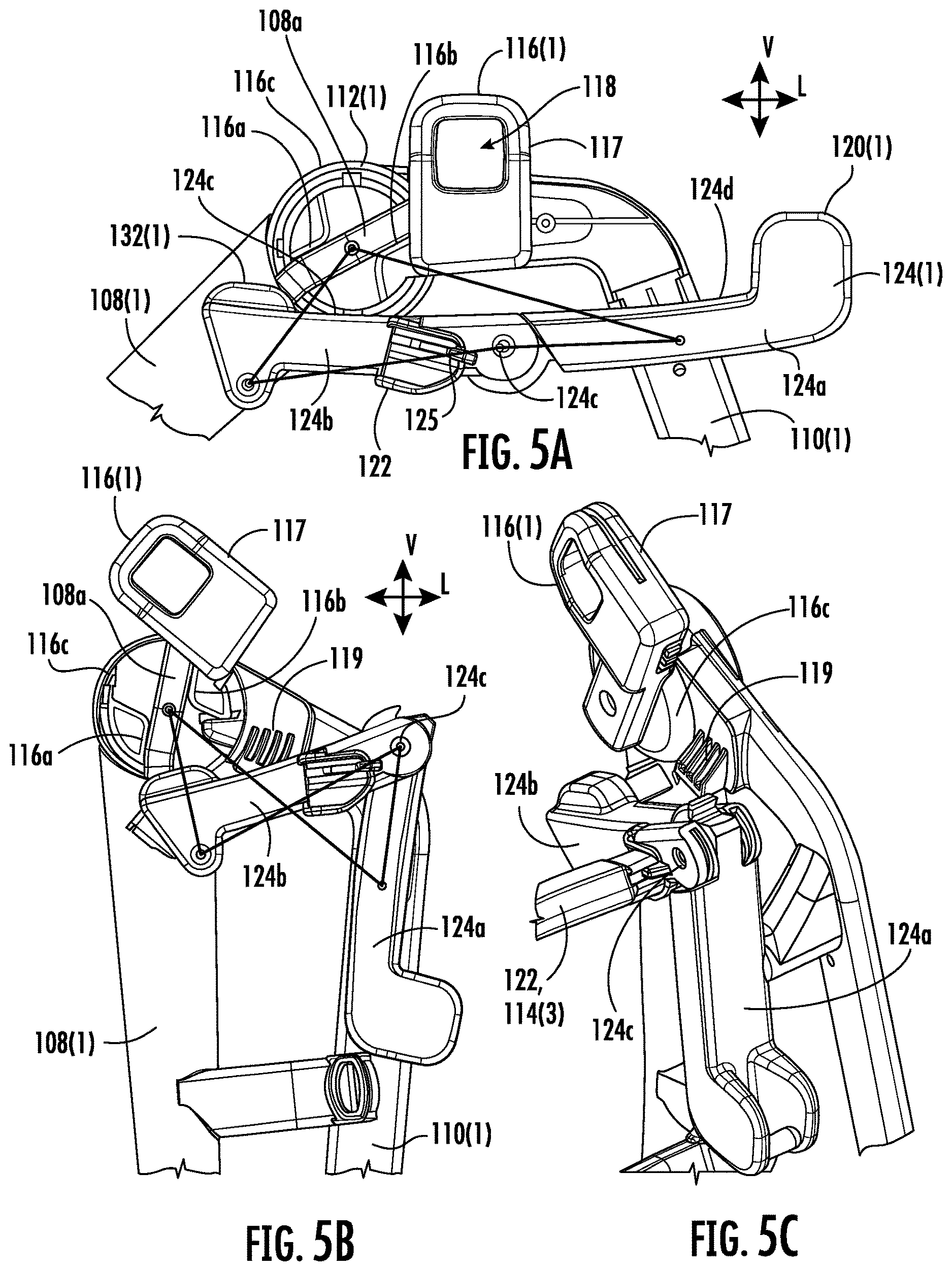 Patent US12612093 Figure 4 – Travel system having a child carrier and travel organizer that couples thereto