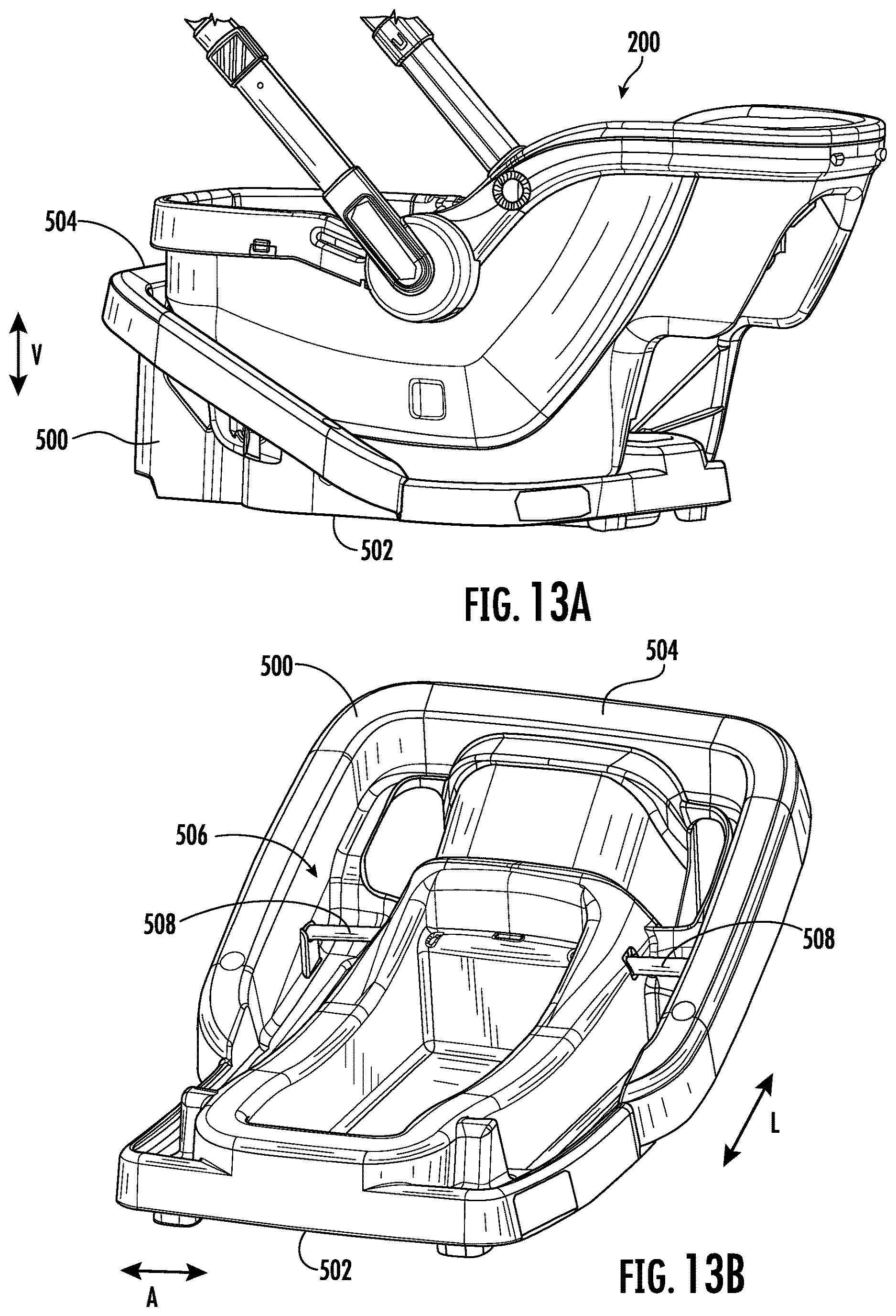 Patent US12612093 Figure 11 – Travel system having a child carrier and travel organizer that couples thereto