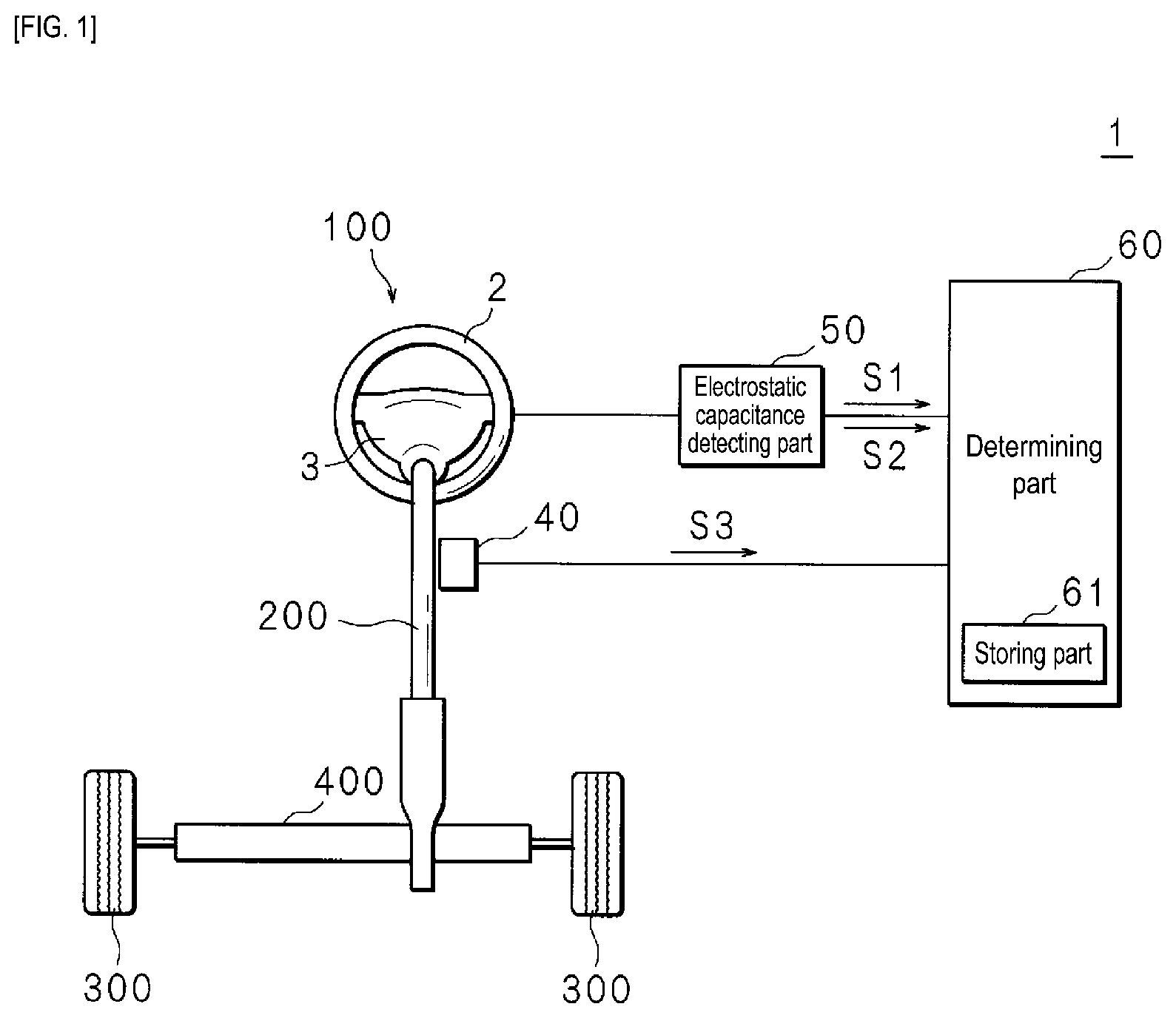 Patent US12612094 Figure 1 – Gripping determination system and gripping determination method