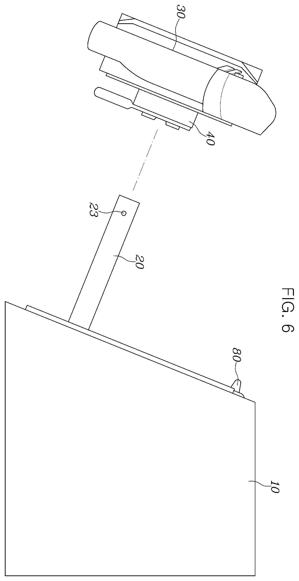 Patent US12612096 Figure 6 – Attachment and detachment apparatus for driving operation device of vehicle