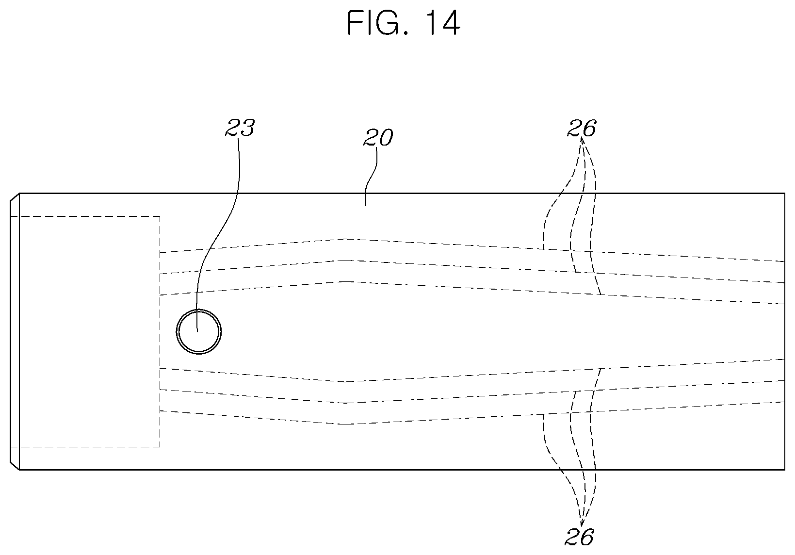 Patent US12612096 Figure 14 – Attachment and detachment apparatus for driving operation device of vehicle