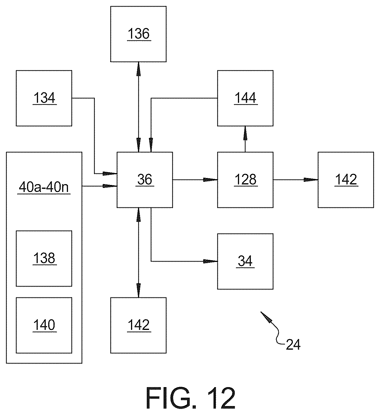 Patent US12612097 Figure 6 – Stationary steering wheel system