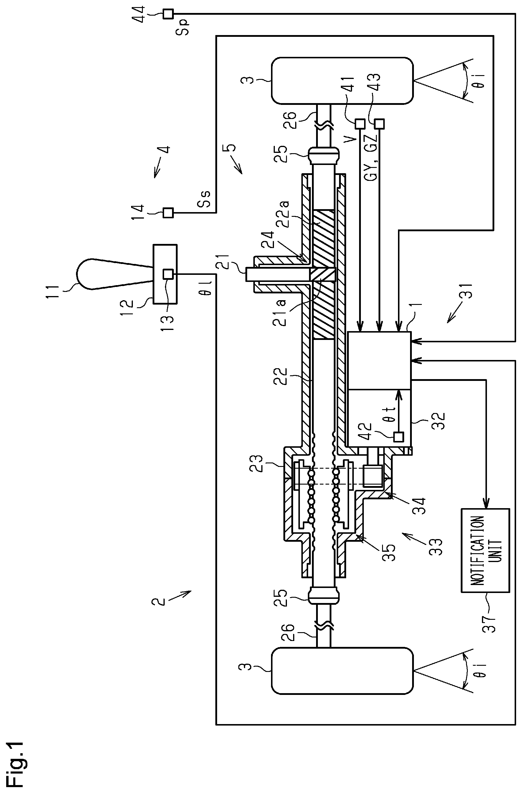 Patent US12612102 — Controlling steering sensitivity for alternative steering options — Figure 1