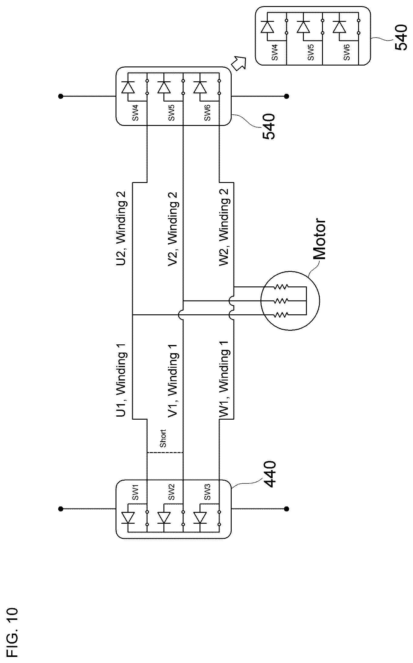 Patent US12612103 Figure 11 – Apparatus and method for controlling operation of reaction force motor