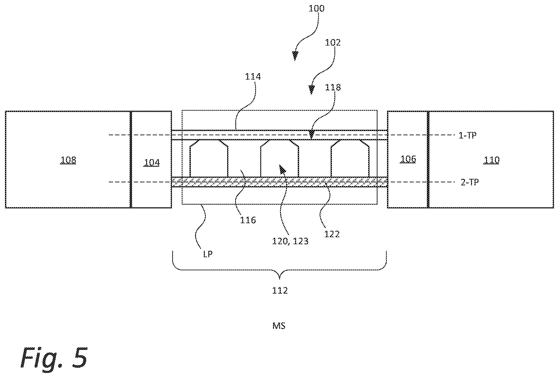 Patent US12612108 Figure 5 – Cross member arrangement