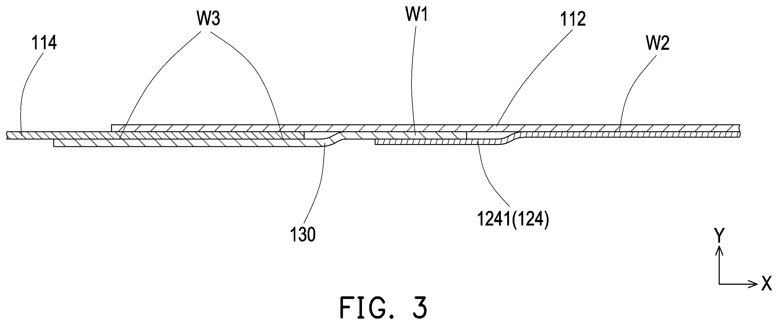 Patent US12612115 Figure 3 – Floor structure for vehicle