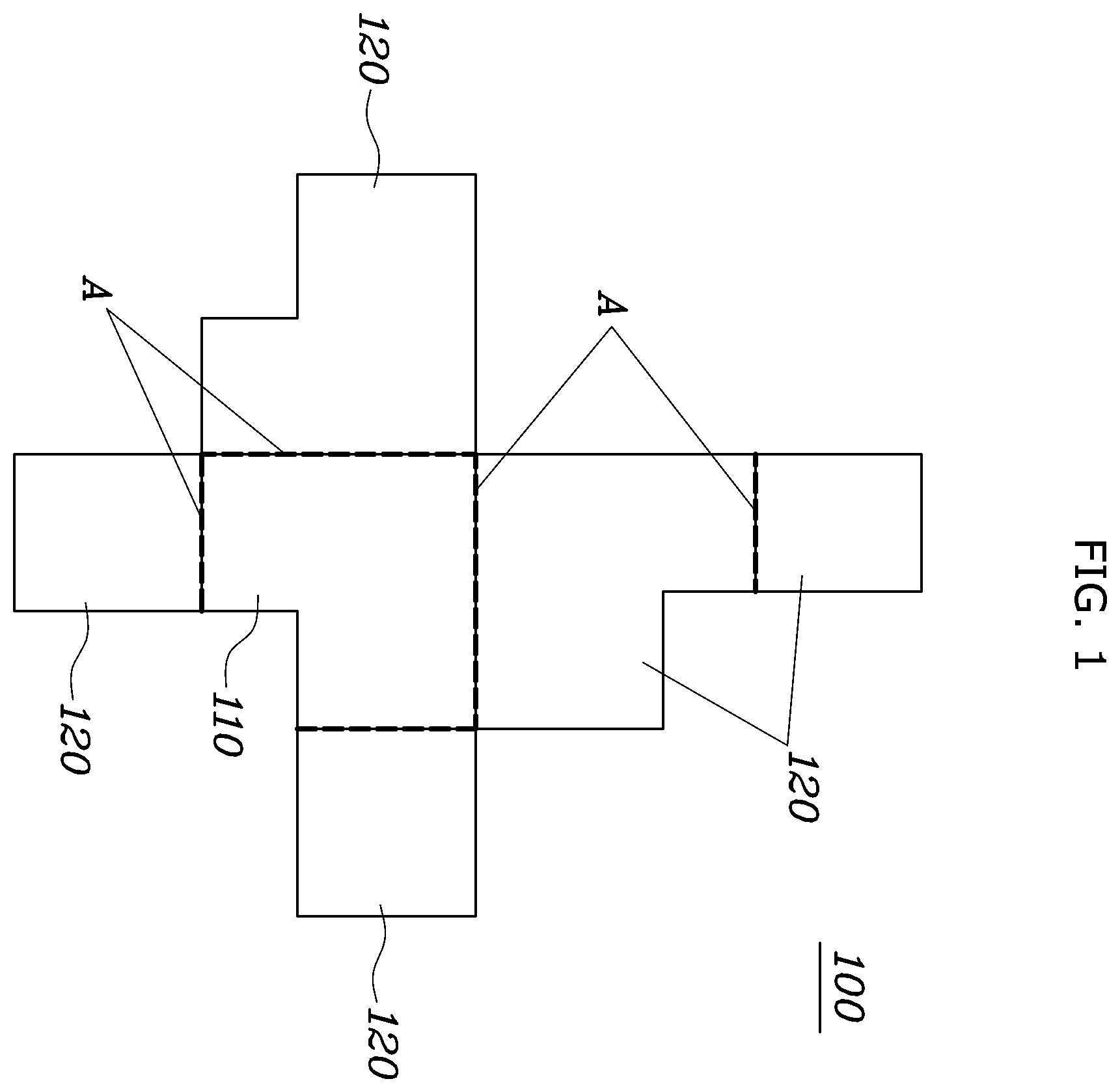 Patent US12612116 Figure 1 – Connecting joint and assembly method thereof