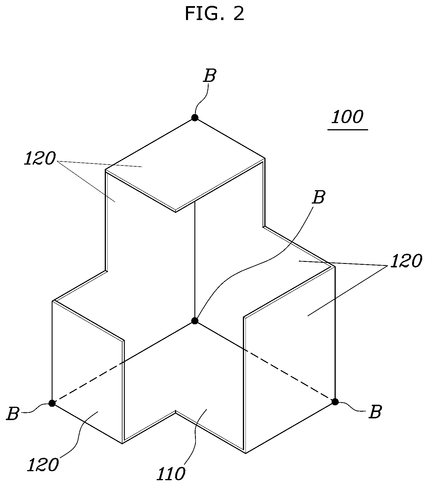 Patent US12612116 Figure 2 – Connecting joint and assembly method thereof
