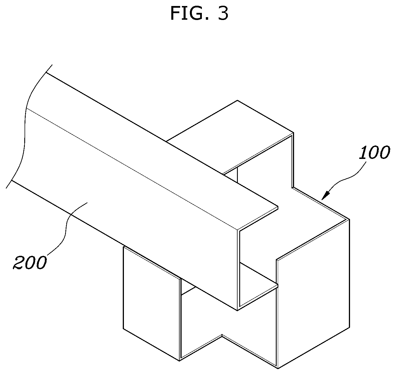 Patent US12612116 Figure 3 – Connecting joint and assembly method thereof