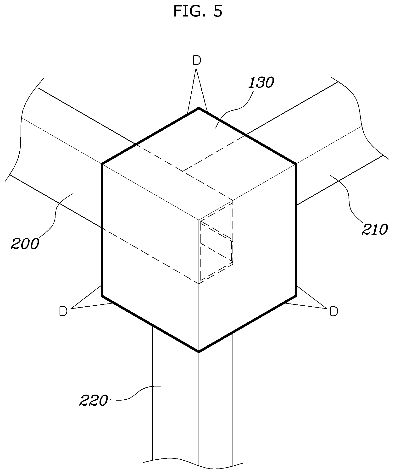 Patent US12612116 Figure 5 – Connecting joint and assembly method thereof