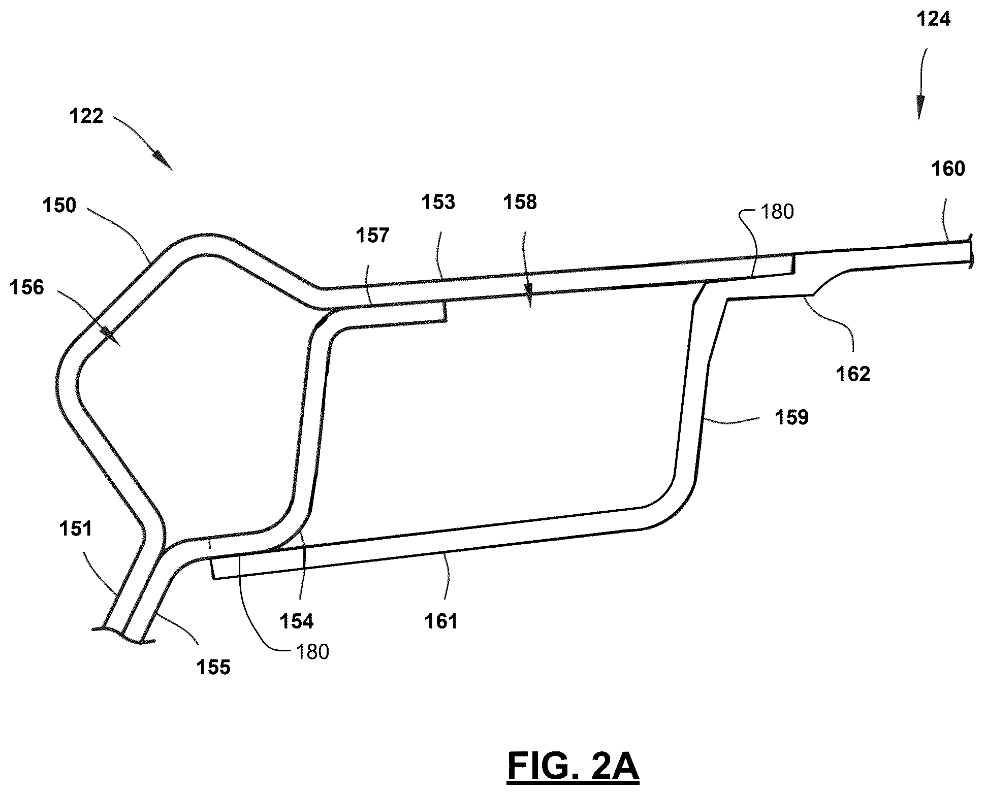 Patent US12612118 Figure 2 – Structural, fiber reinforced composite panel rigidly attached to an interface surface