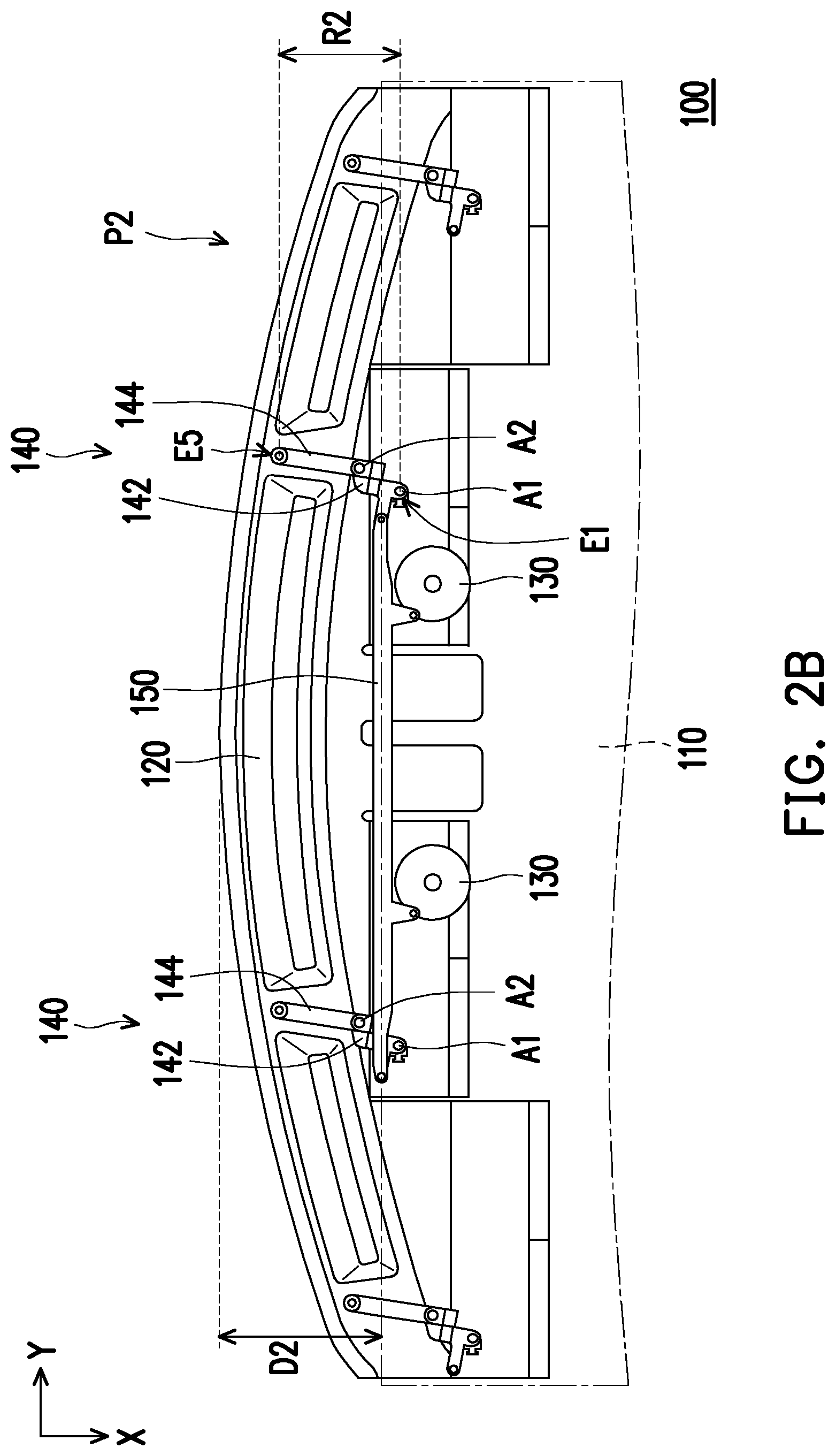 Patent US12612119 Figure 4 – Movable spoiler device