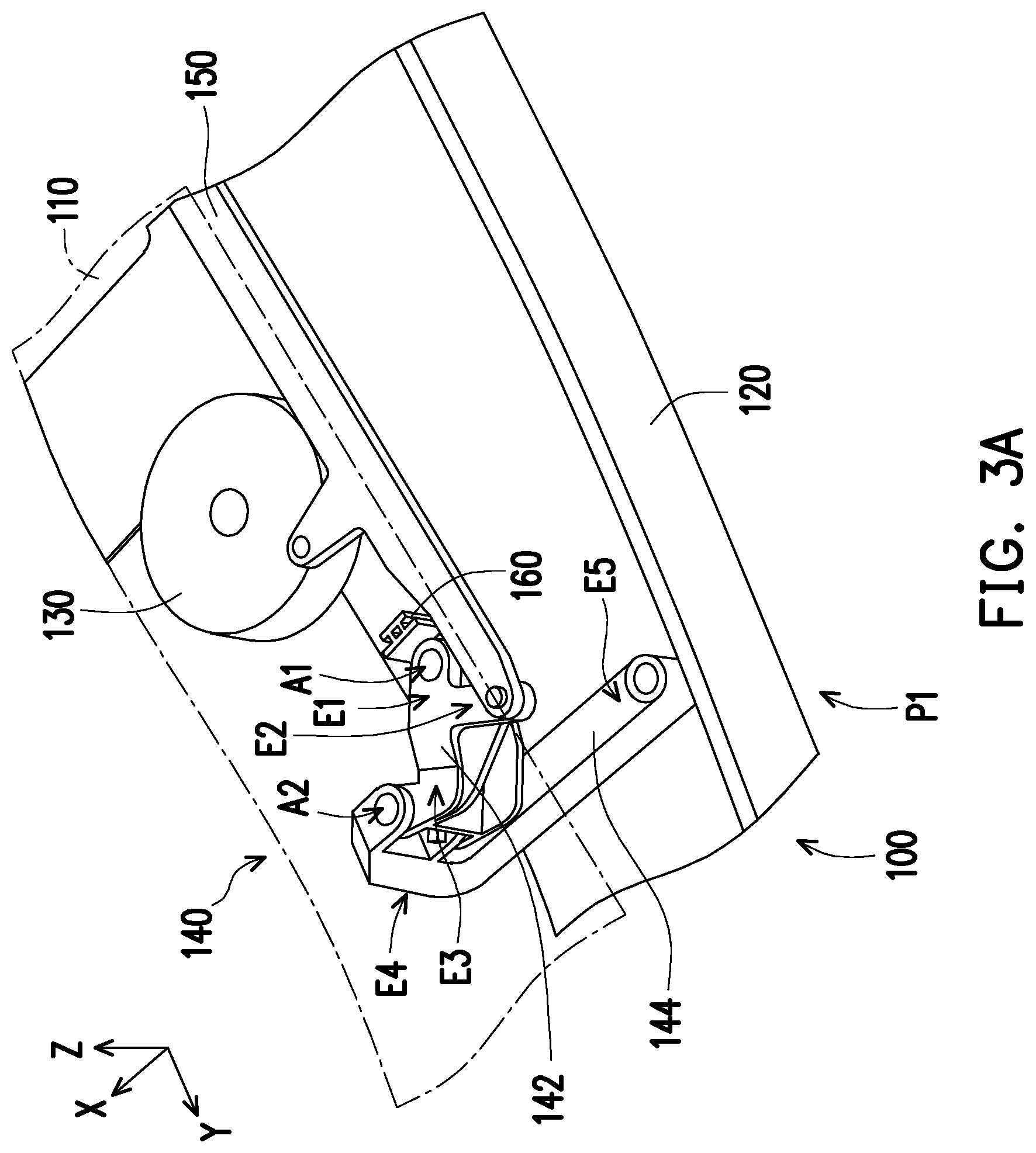 Patent US12612119 Figure 5 – Movable spoiler device