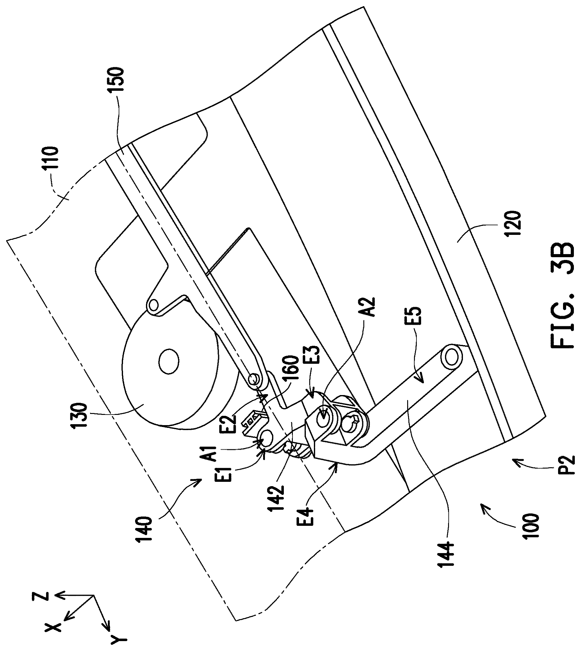 Patent US12612119 Figure 6 – Movable spoiler device