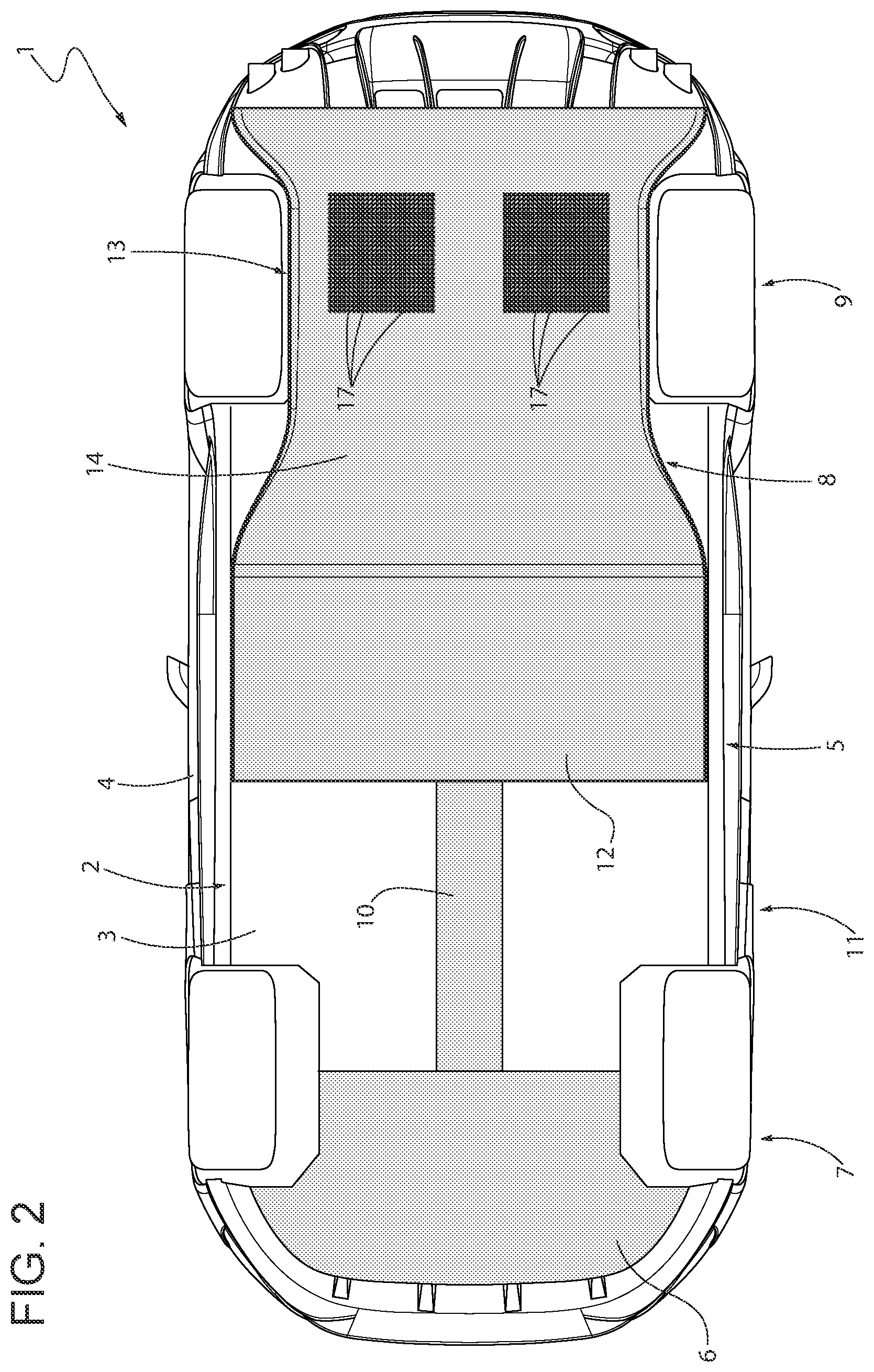 Patent US12612120 Figure 2 – Car